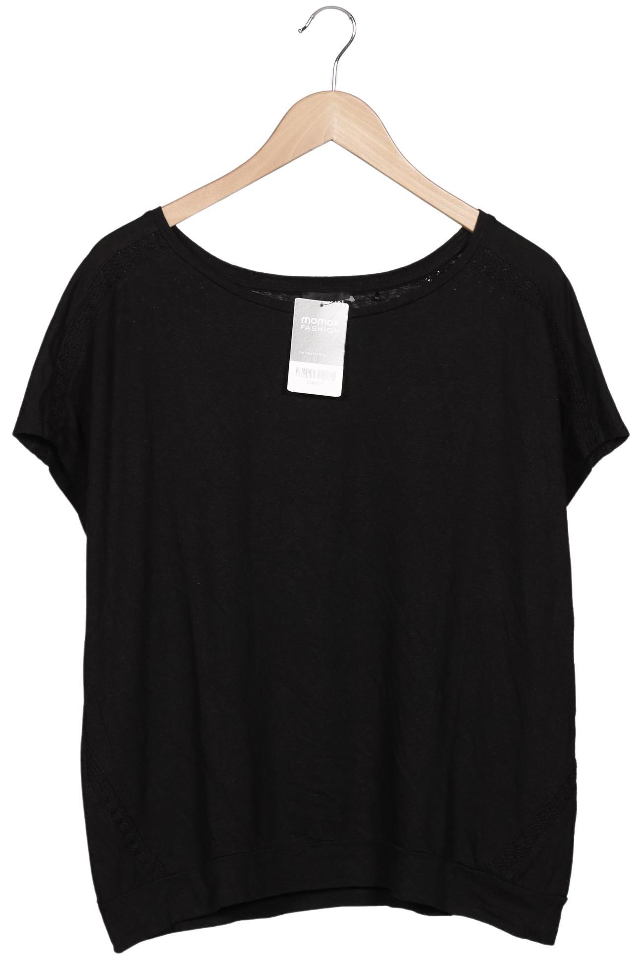 

Taifun Damen T-Shirt, schwarz, Gr. 44