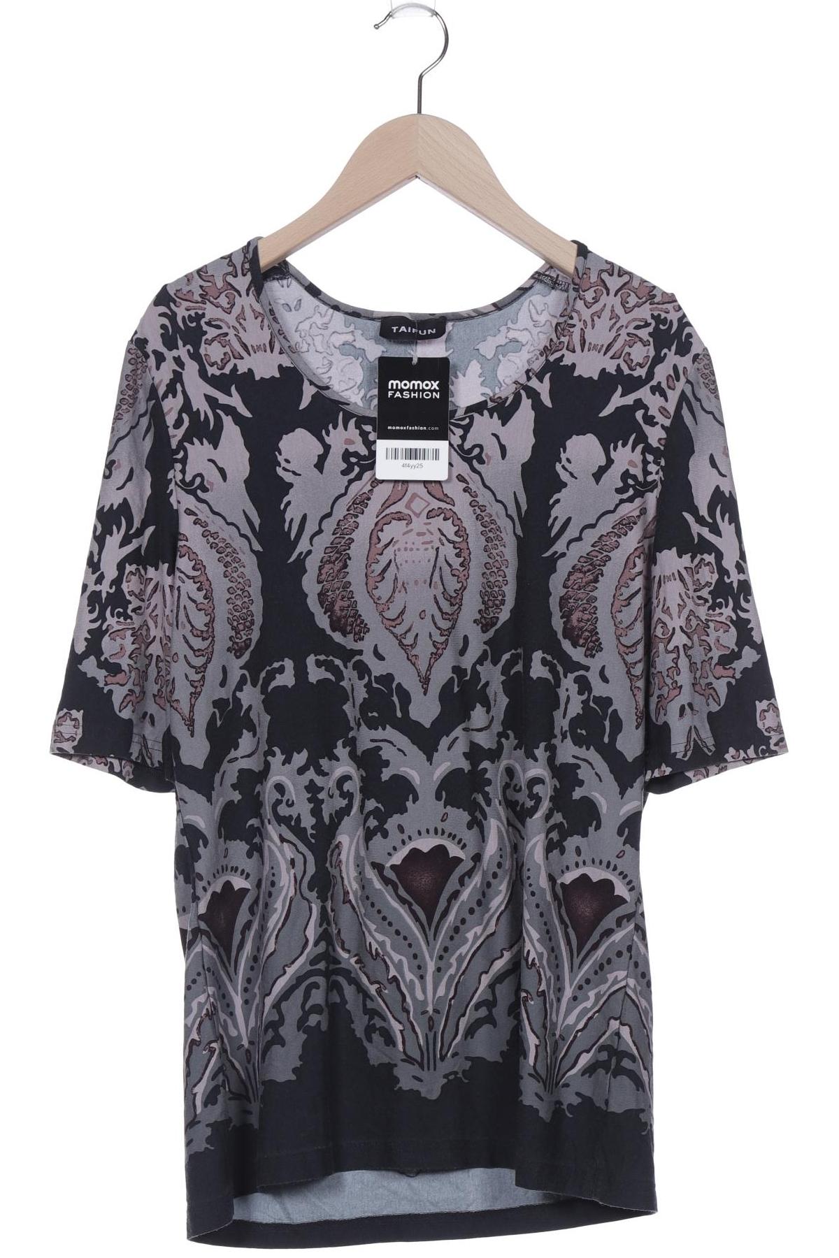 

Taifun Damen T-Shirt, schwarz, Gr. 42