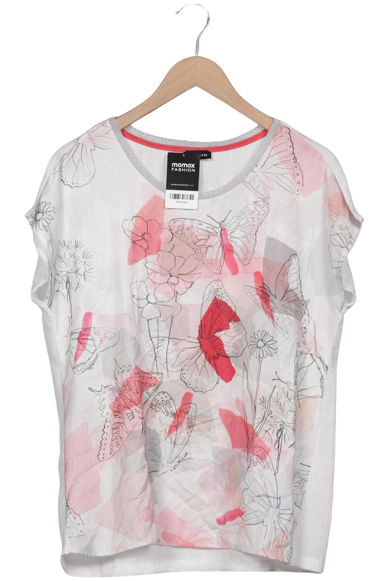 

Taifun Damen T-Shirt, weiß, Gr. 40