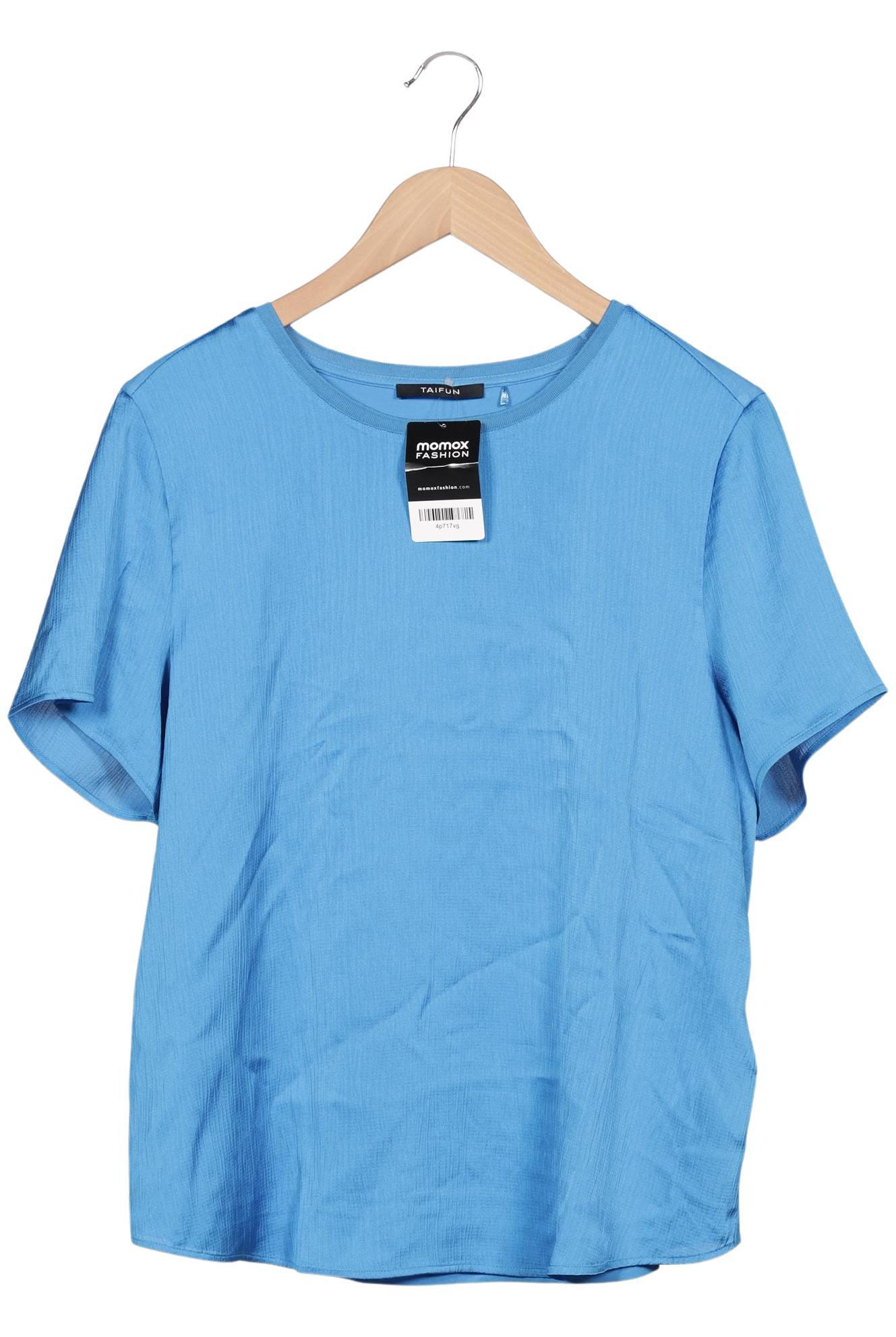 

Taifun Damen T-Shirt, blau, Gr. 44