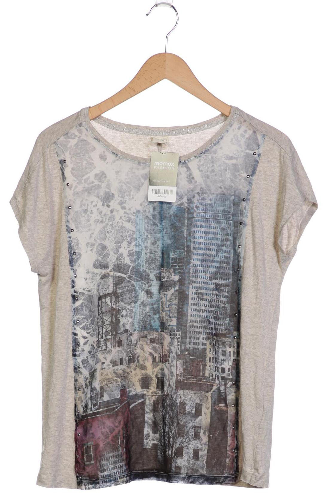 

Taifun Damen T-Shirt, beige, Gr. 38