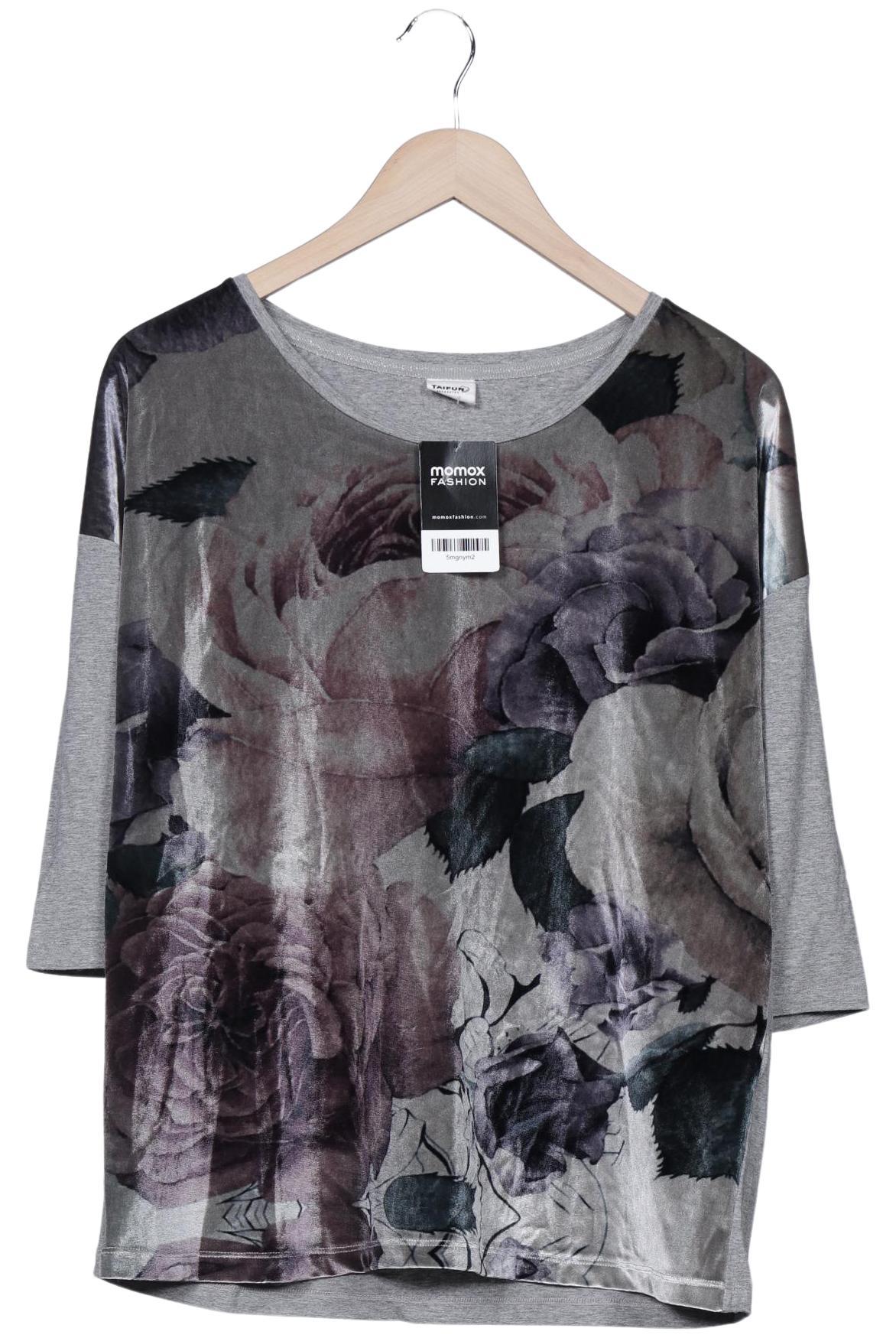 

Taifun Damen T-Shirt, grau, Gr. 42