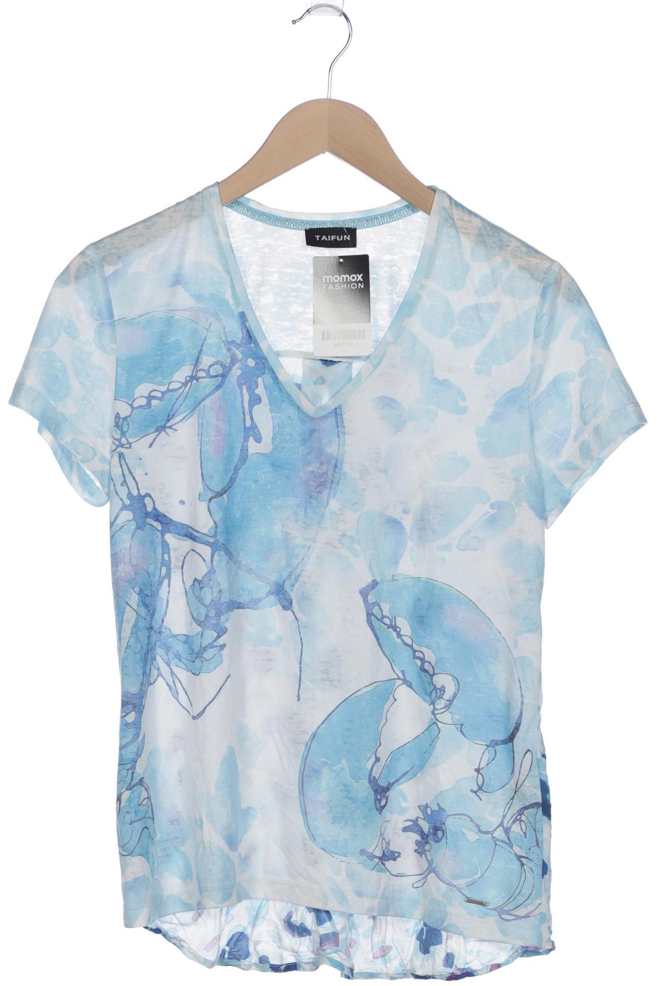 

Taifun Damen T-Shirt, hellblau, Gr. 40