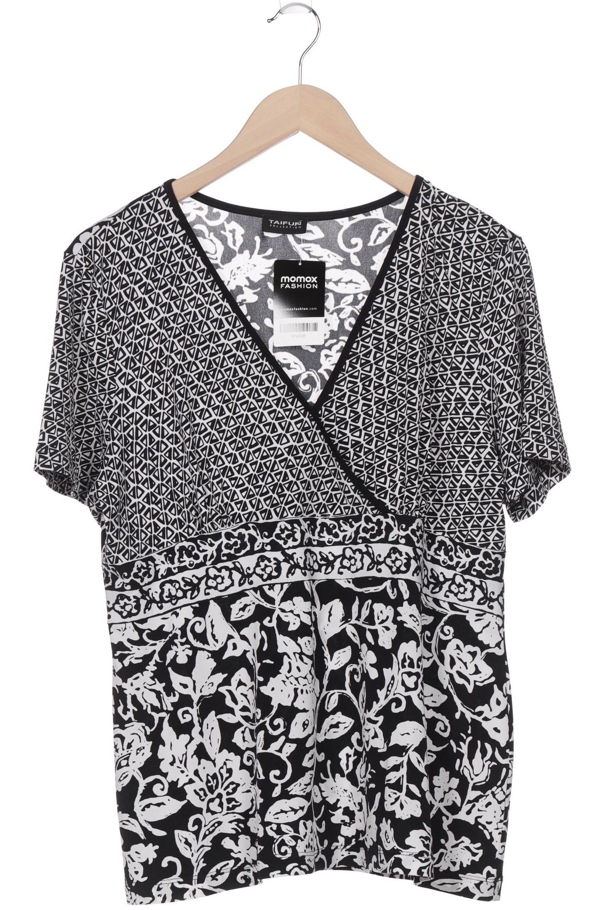 

Taifun Damen T-Shirt, schwarz, Gr. 44