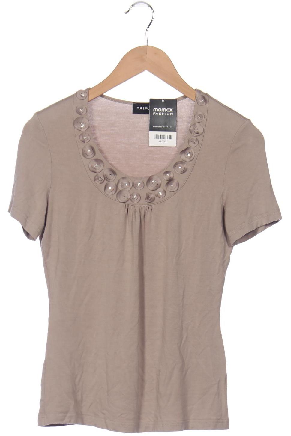 

Taifun Damen T-Shirt, beige, Gr. 34