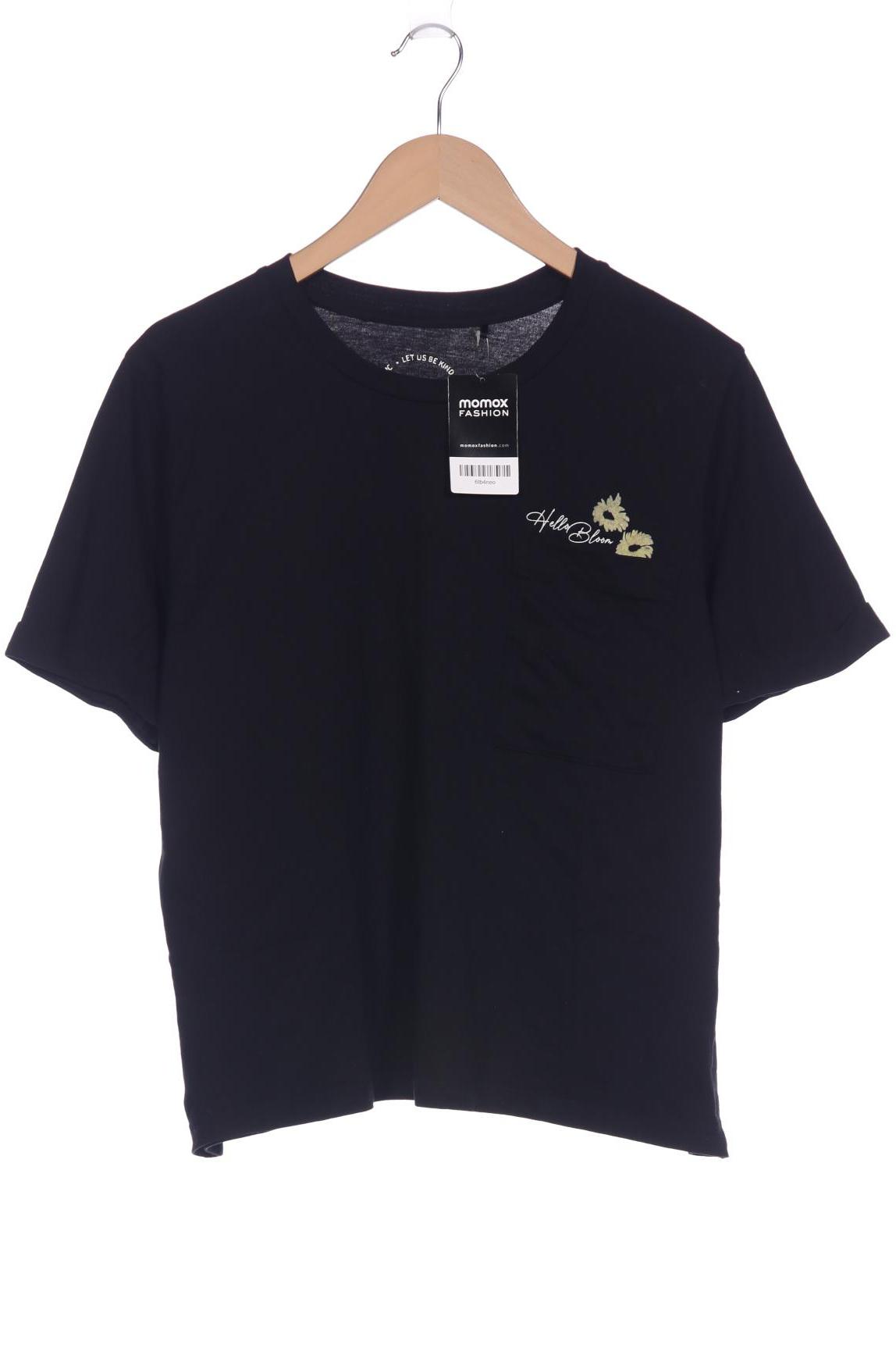 

Taifun Damen T-Shirt, schwarz, Gr. 30
