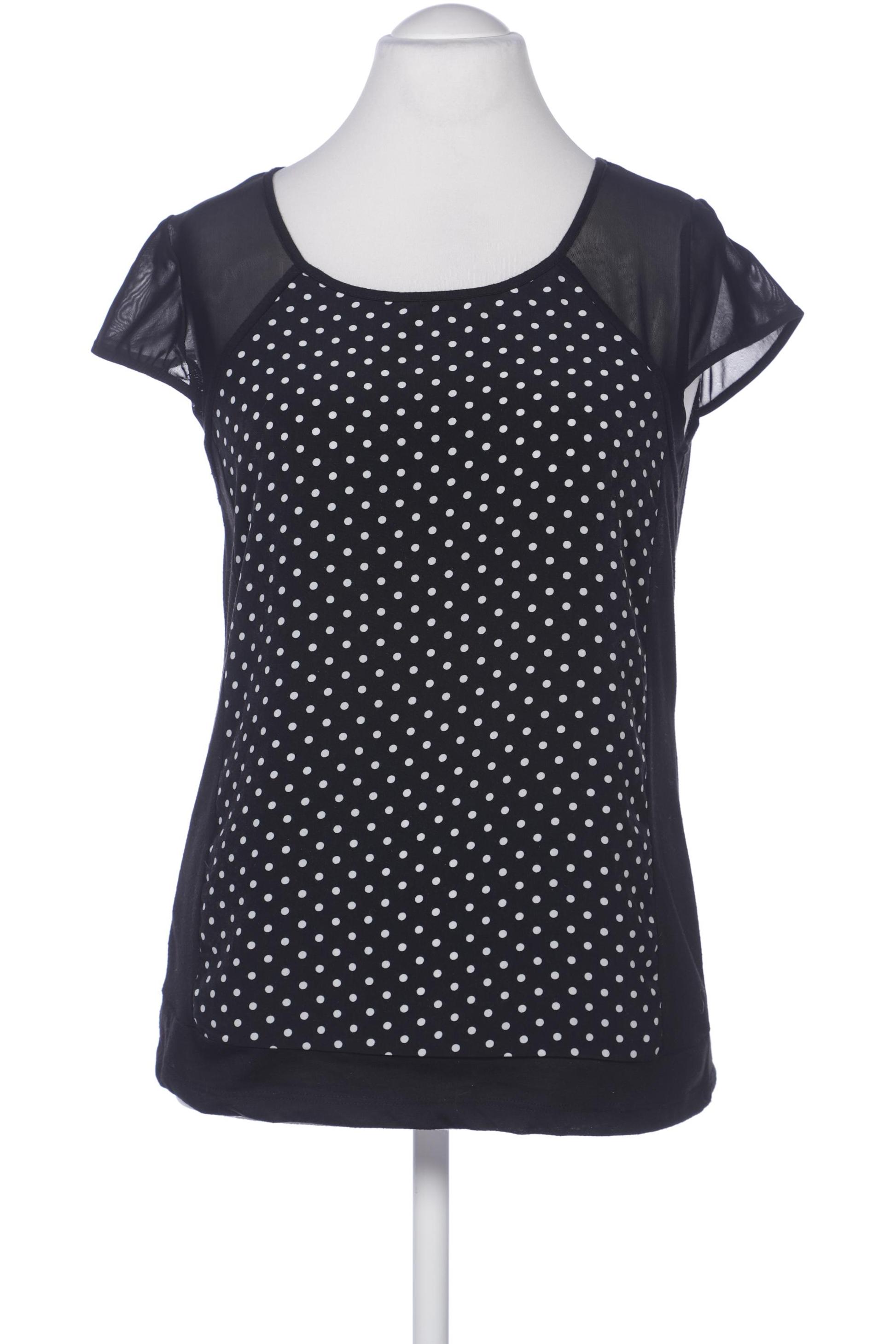

Taifun Damen T-Shirt, schwarz, Gr. 42