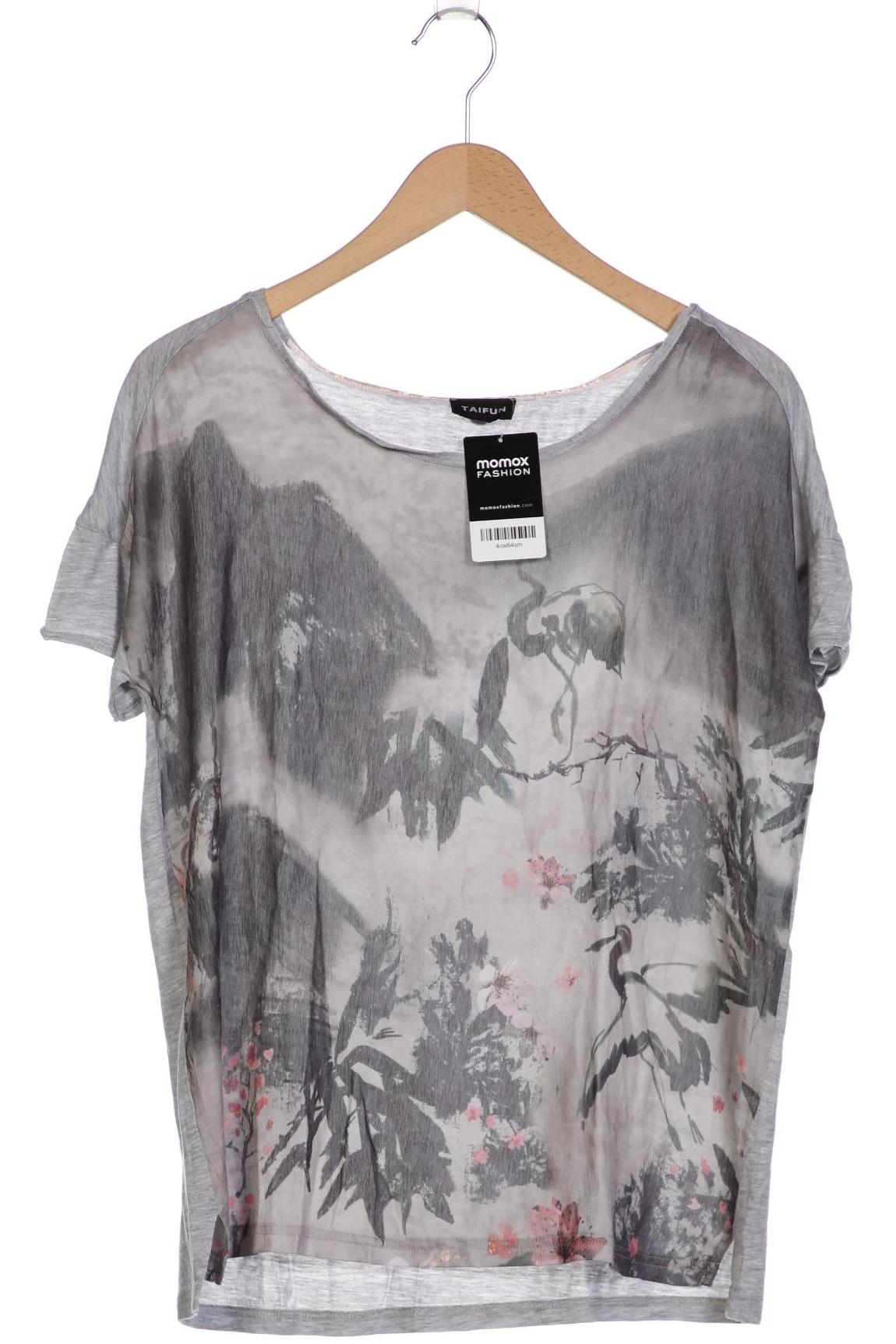 

Taifun Damen T-Shirt, grau, Gr. 38