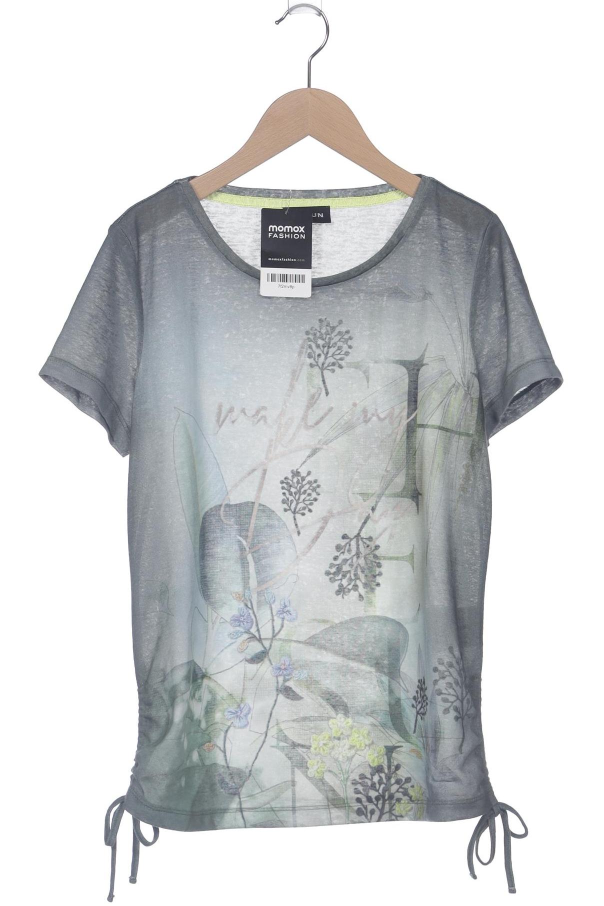 

Taifun Damen T-Shirt, grün, Gr. 38