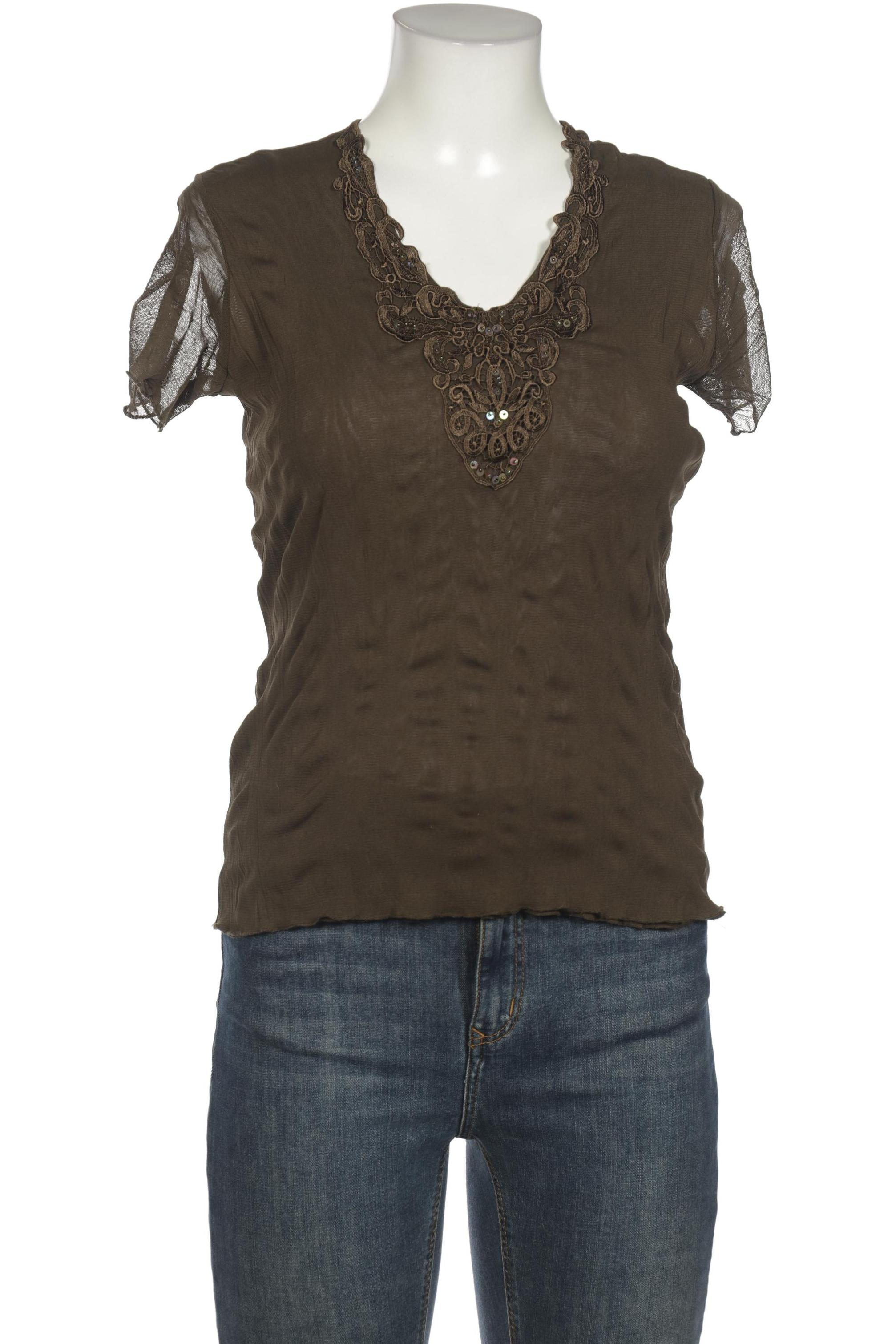 

Taifun Damen T-Shirt, grün, Gr. 38