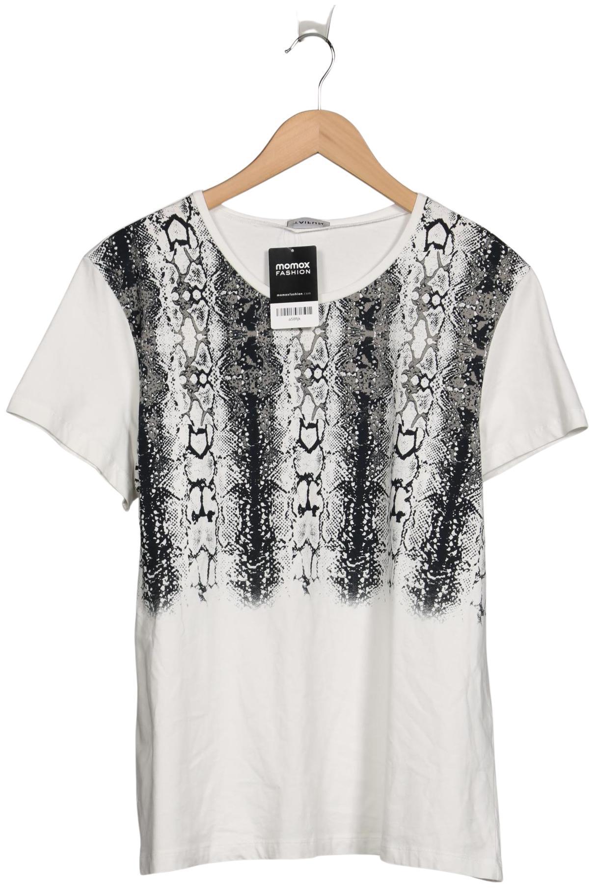 

Taifun Damen T-Shirt, weiß, Gr. 44