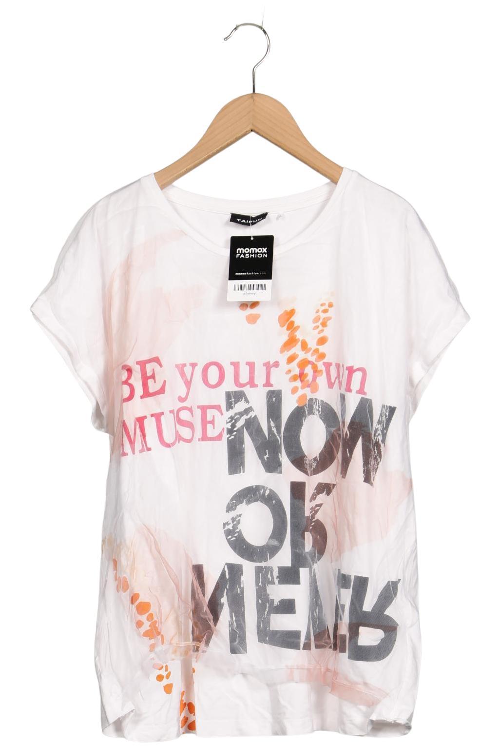 

Taifun Damen T-Shirt, cremeweiß, Gr. 44