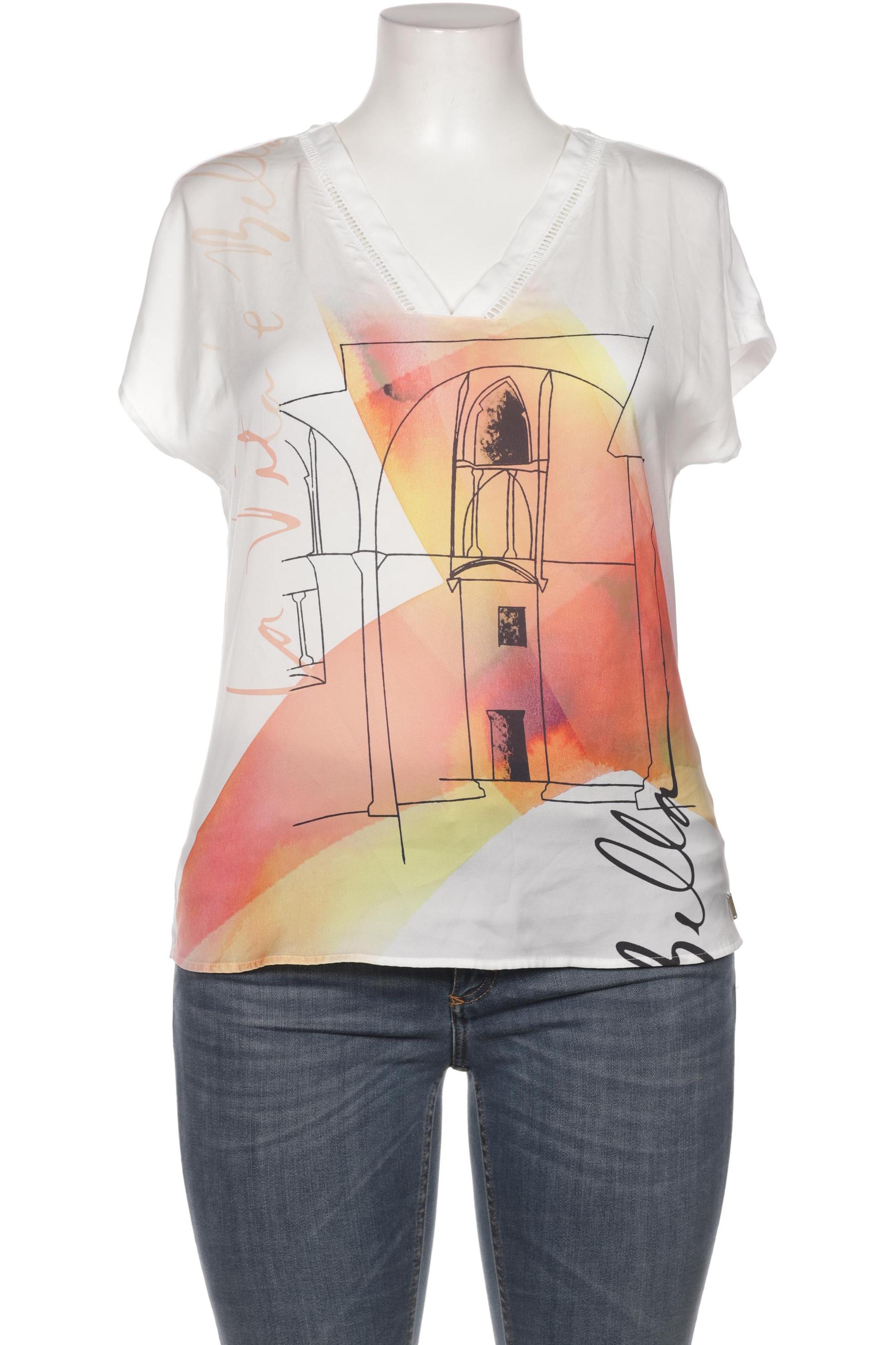 

Taifun Damen T-Shirt, weiß, Gr. 42