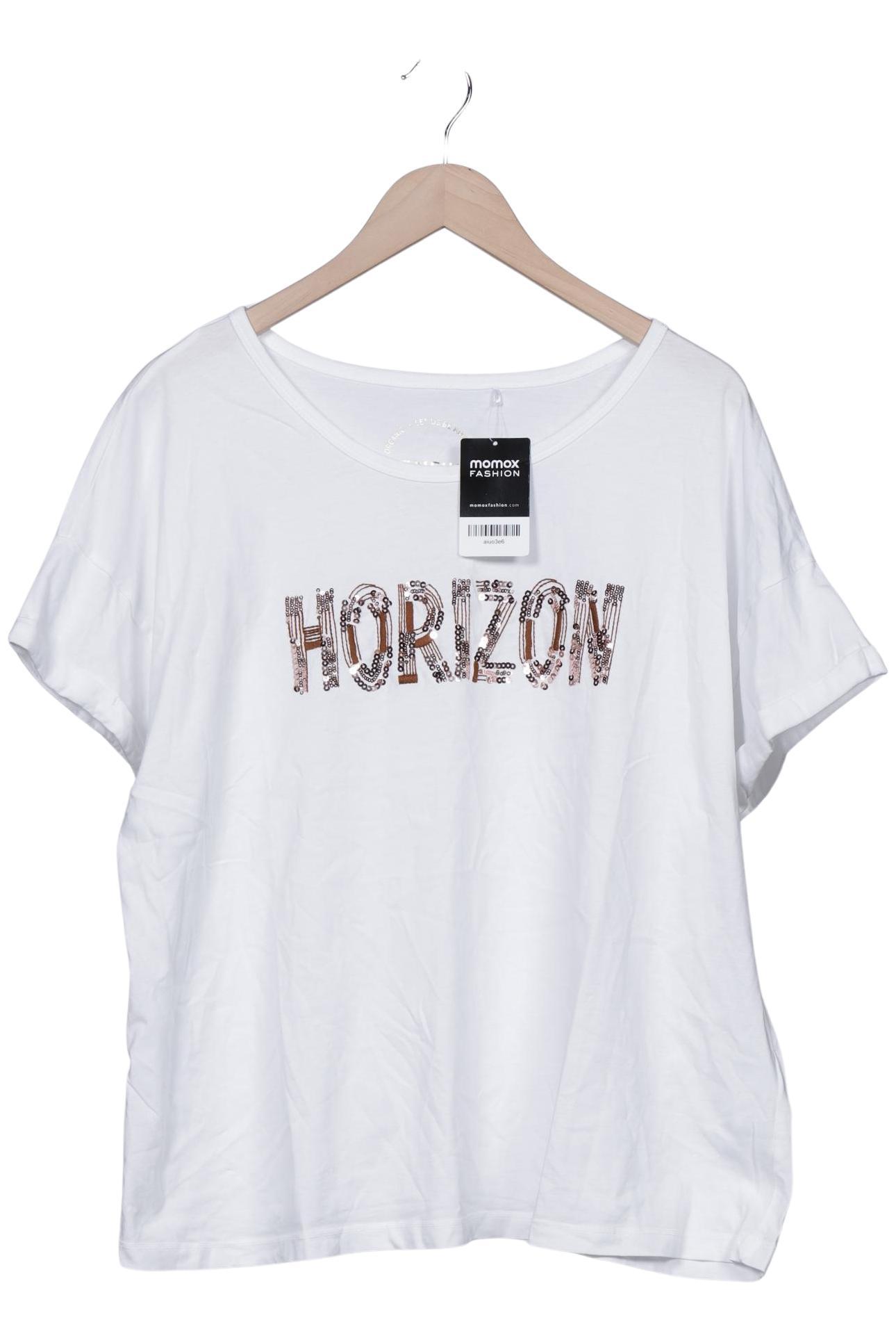 

Taifun Damen T-Shirt, weiß, Gr. 46
