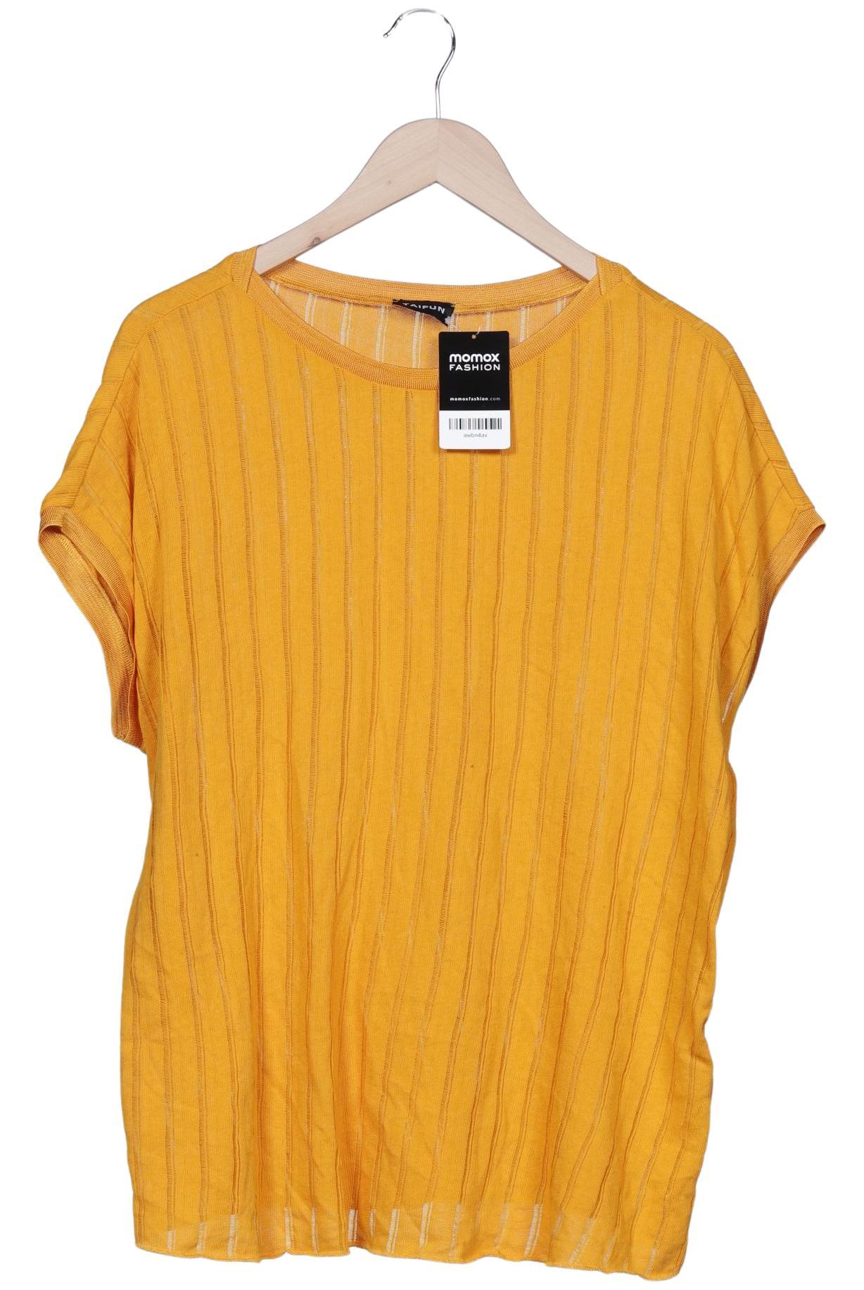 

Taifun Damen T-Shirt, orange, Gr. 46