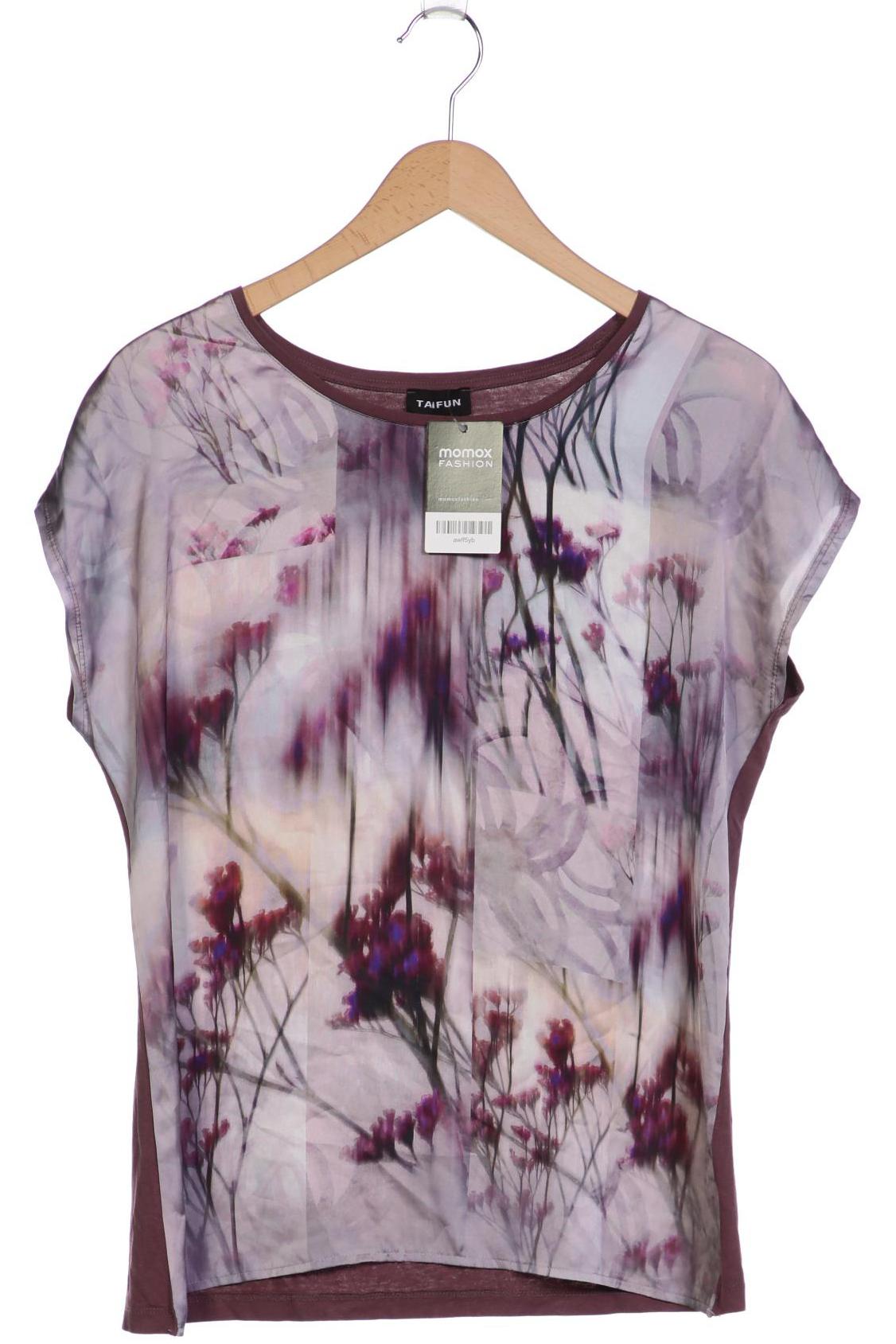 

Taifun Damen T-Shirt, flieder, Gr. 40