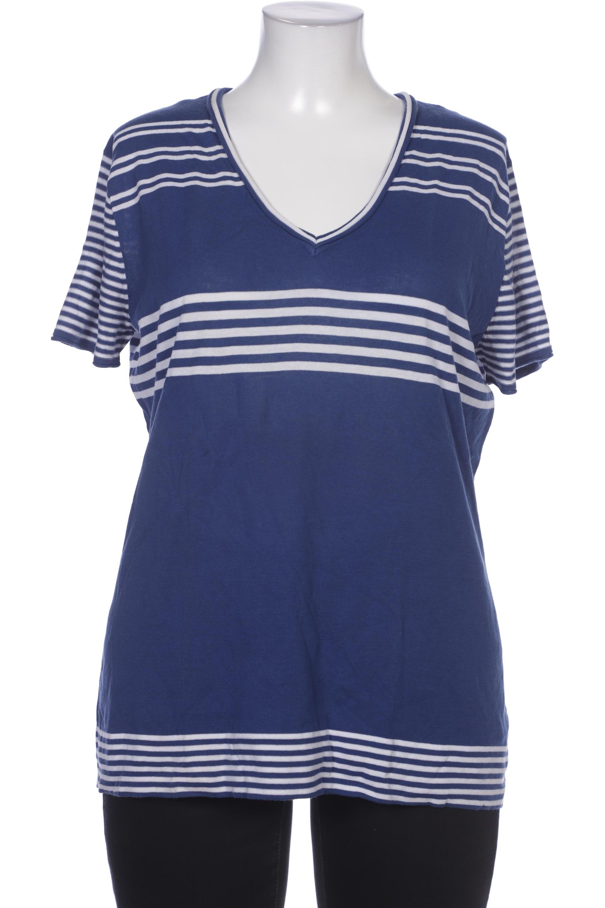 

Taifun Damen T-Shirt, blau, Gr. 46