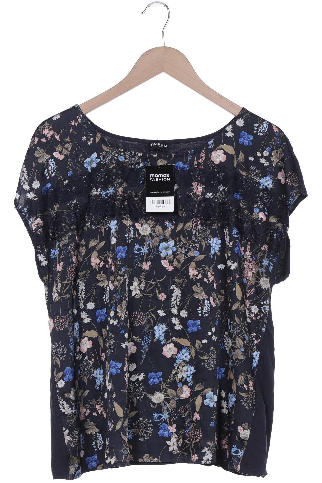 

Taifun Damen T-Shirt, schwarz, Gr. 42