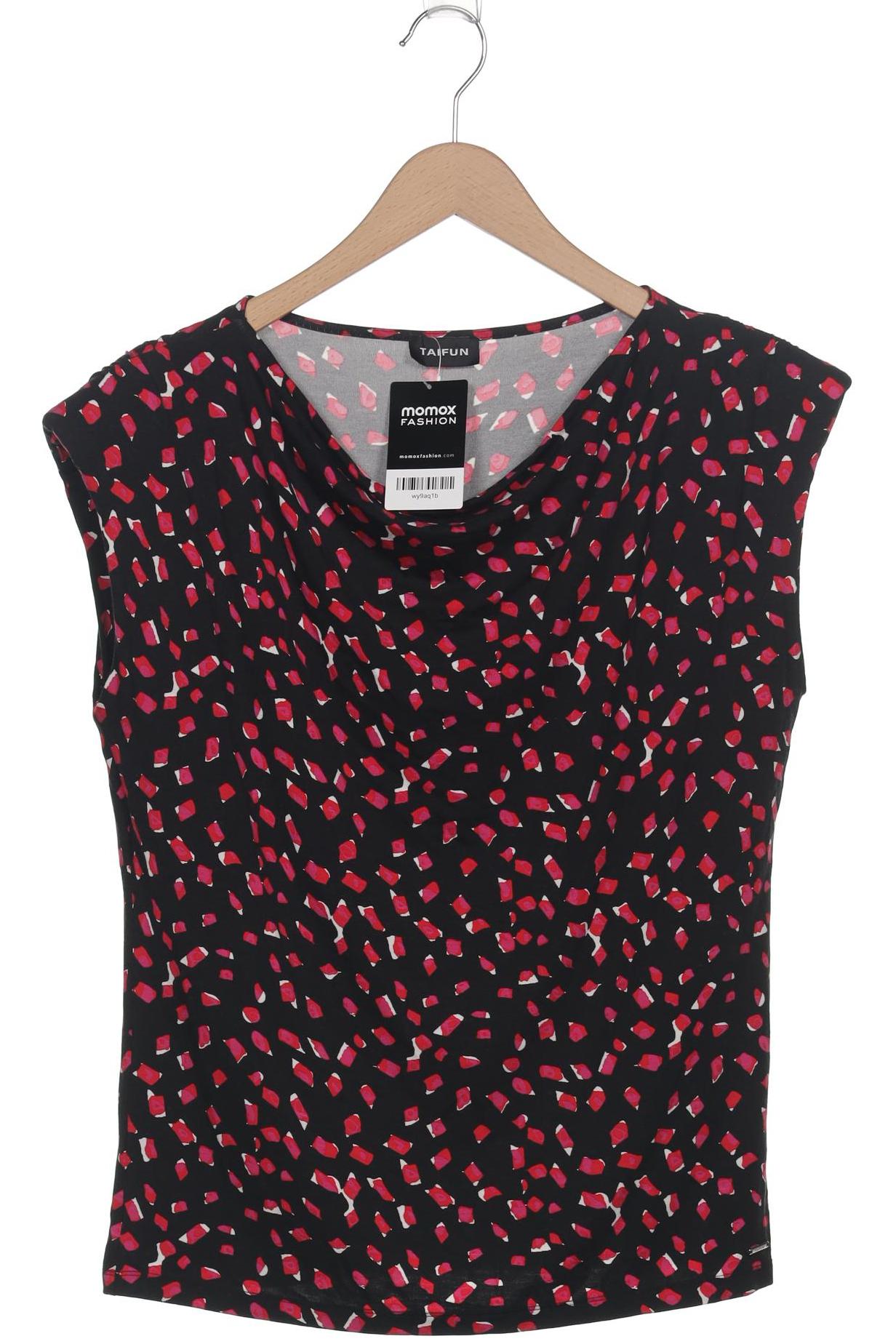 

Taifun Damen T-Shirt, schwarz, Gr. 40