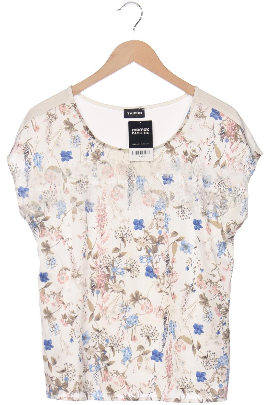 

Taifun Damen T-Shirt, weiß, Gr. 38