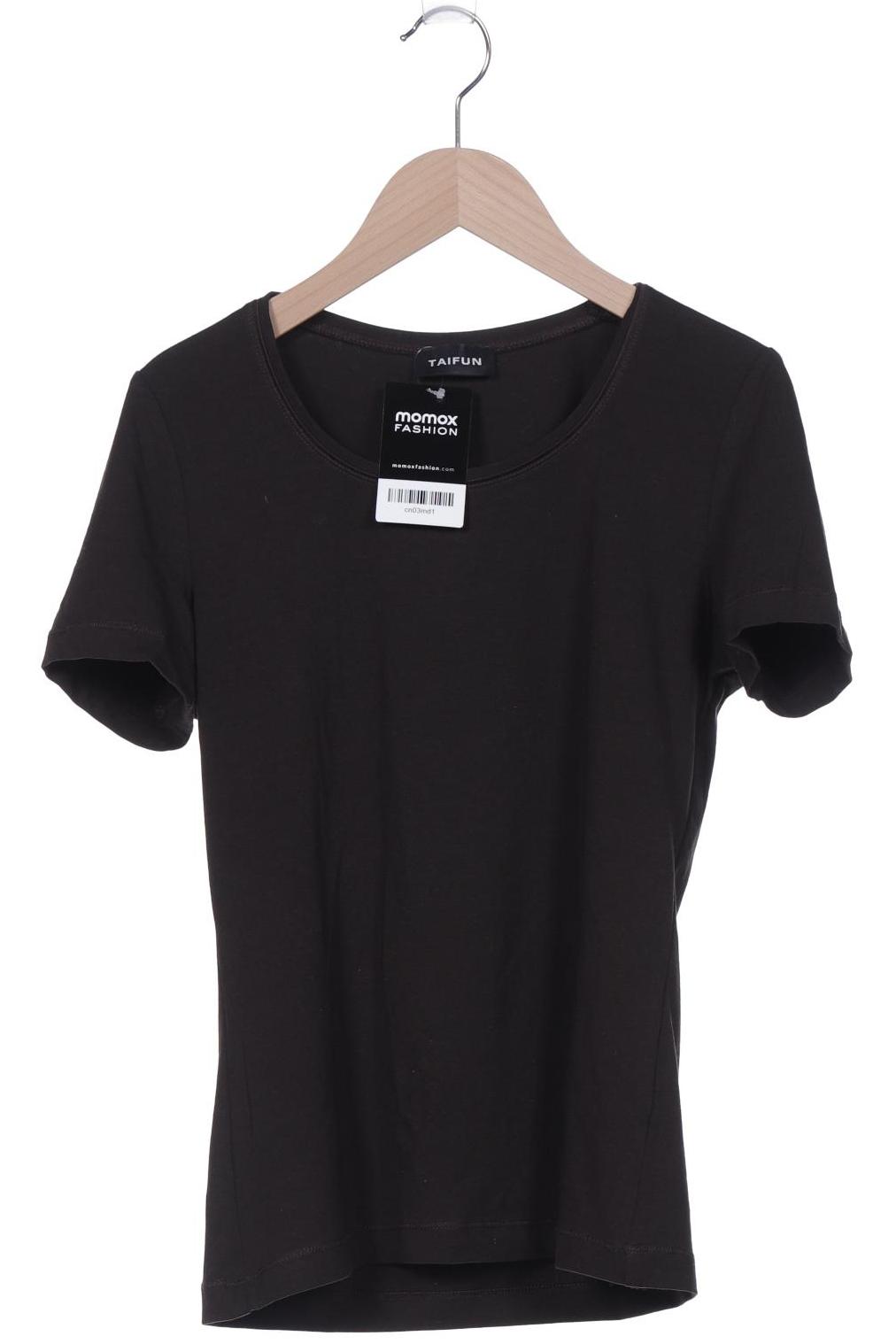 

Taifun Damen T-Shirt, braun, Gr. 34