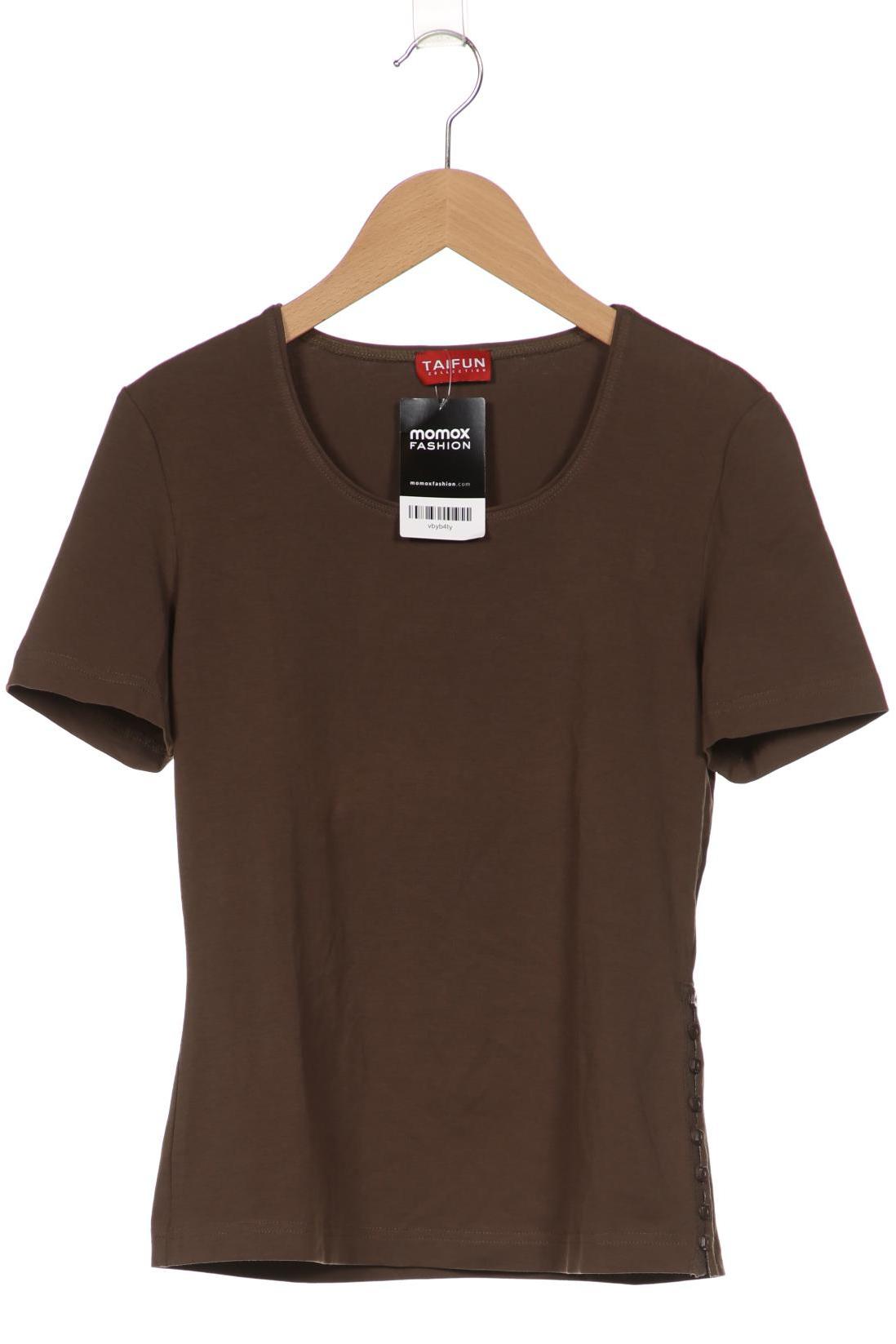 

Taifun Damen T-Shirt, grün, Gr. 36