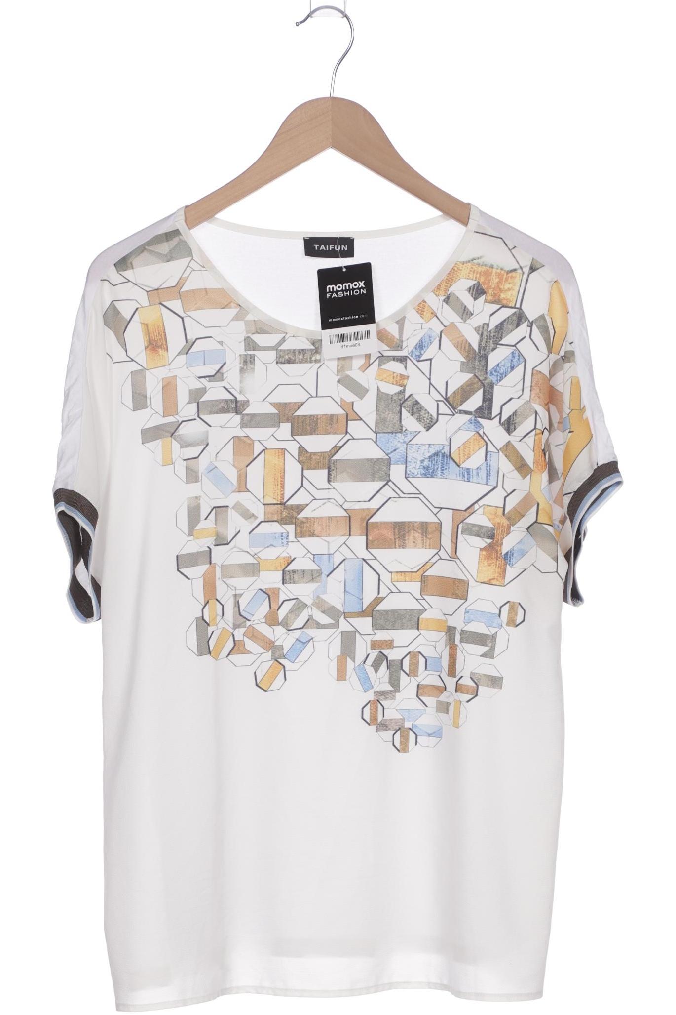 

Taifun Damen T-Shirt, weiß, Gr. 42