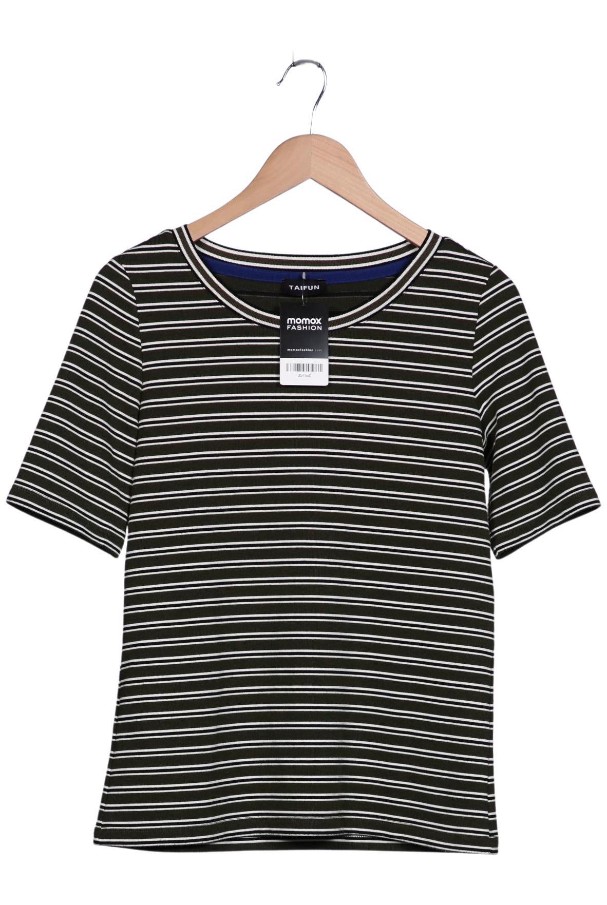 

Taifun Damen T-Shirt, grün, Gr. 36