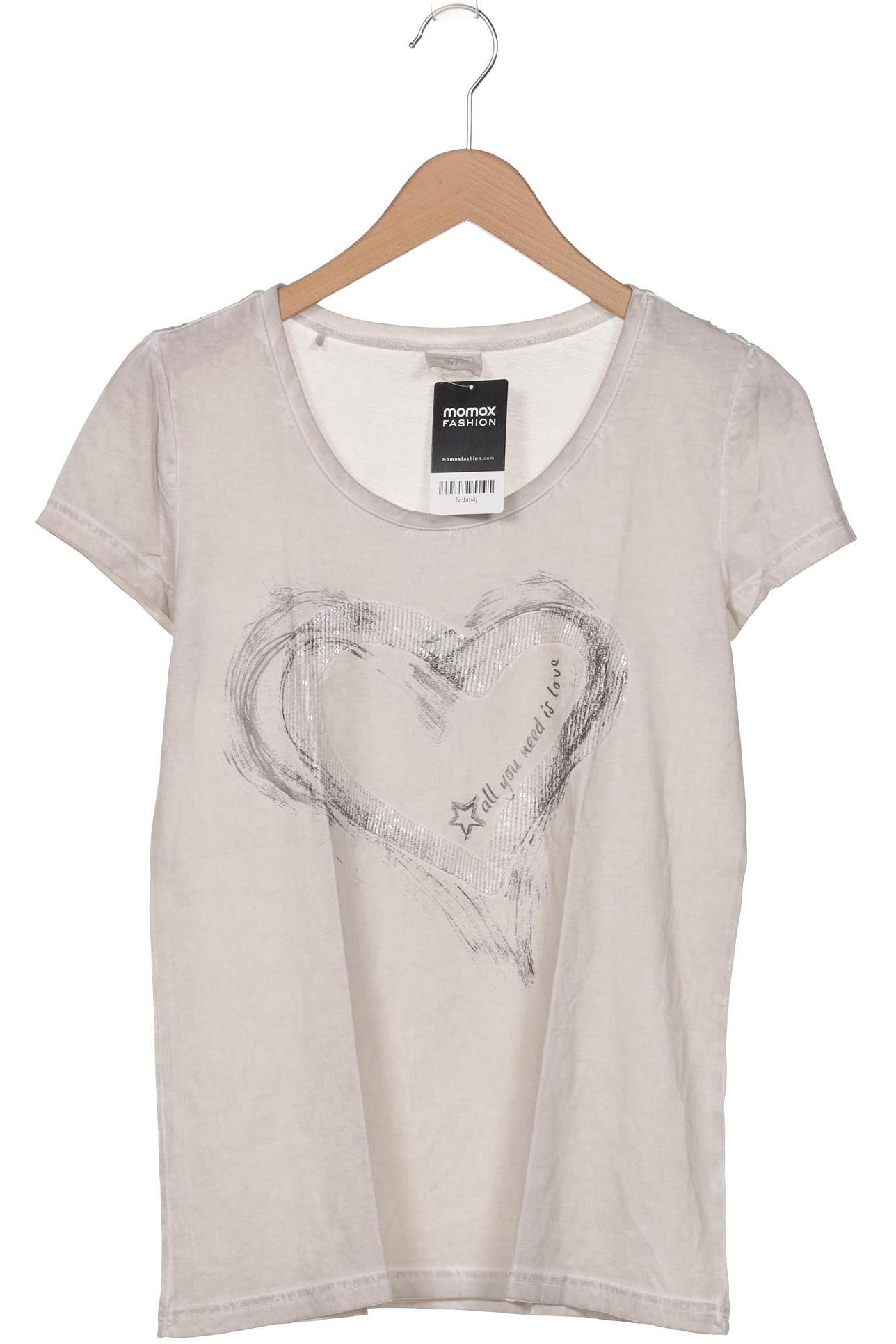 

Taifun Damen T-Shirt, beige, Gr. 38