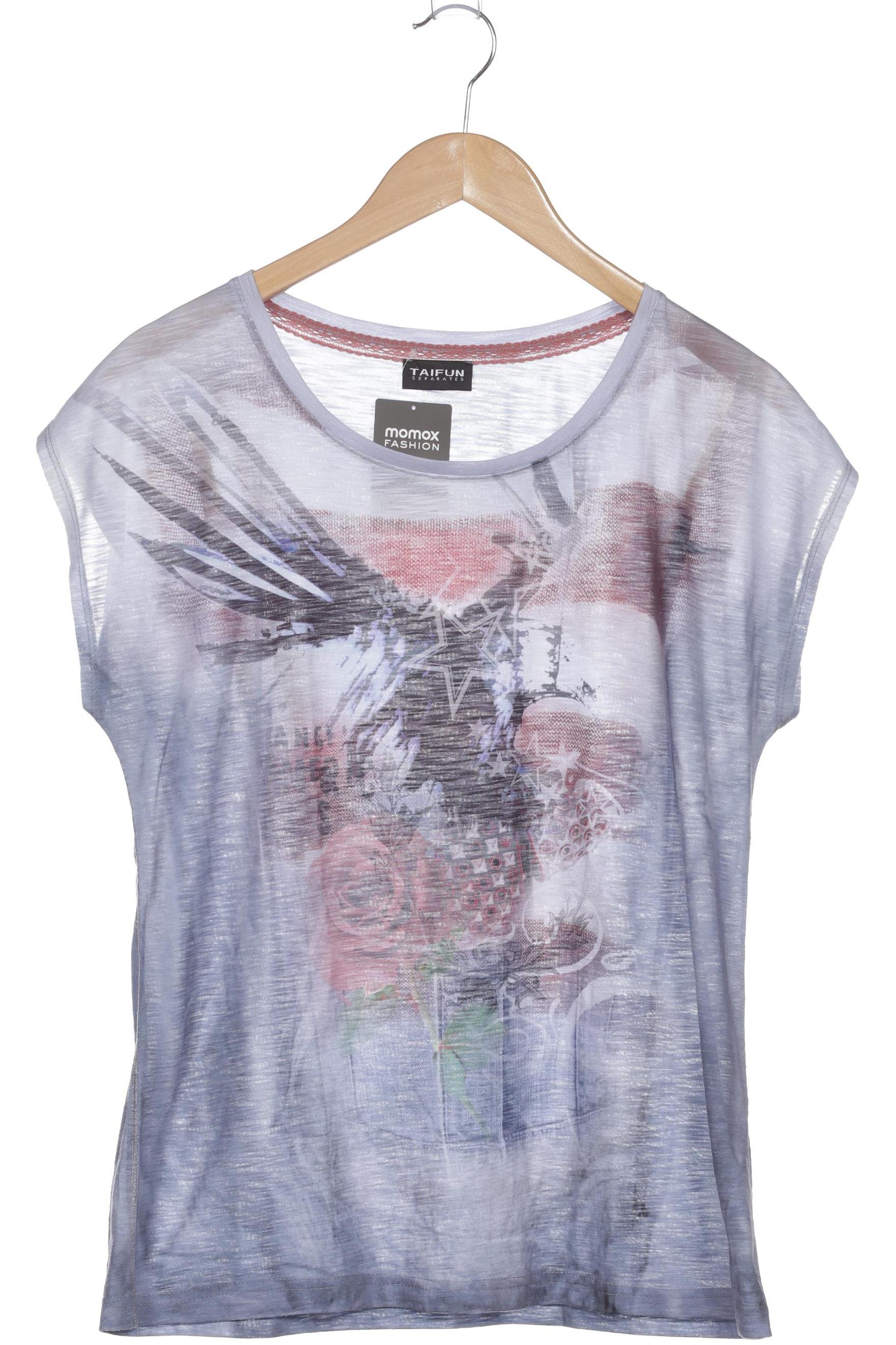 

Taifun Damen T-Shirt, blau, Gr. 40