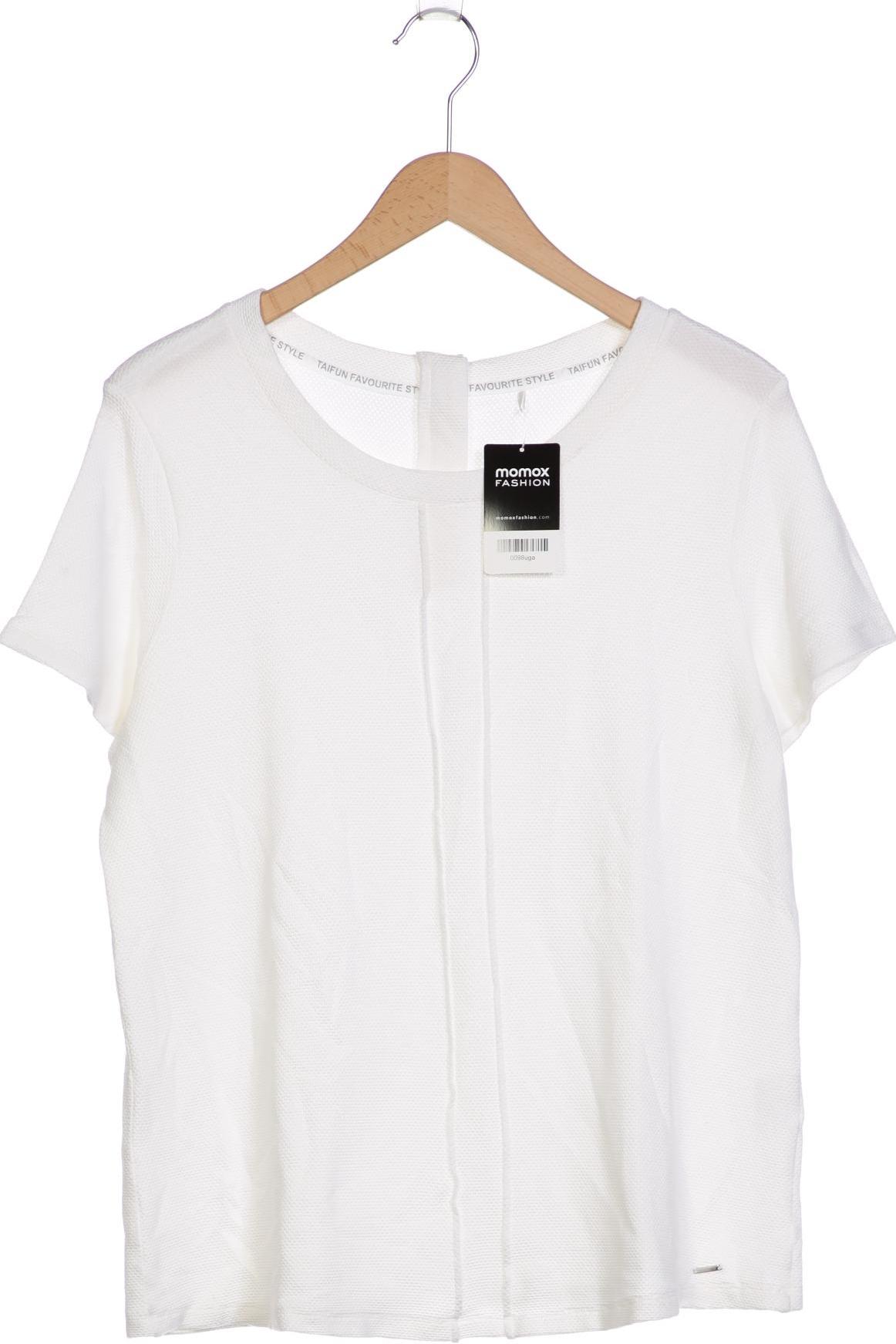 

Taifun Damen T-Shirt, weiß, Gr. 44