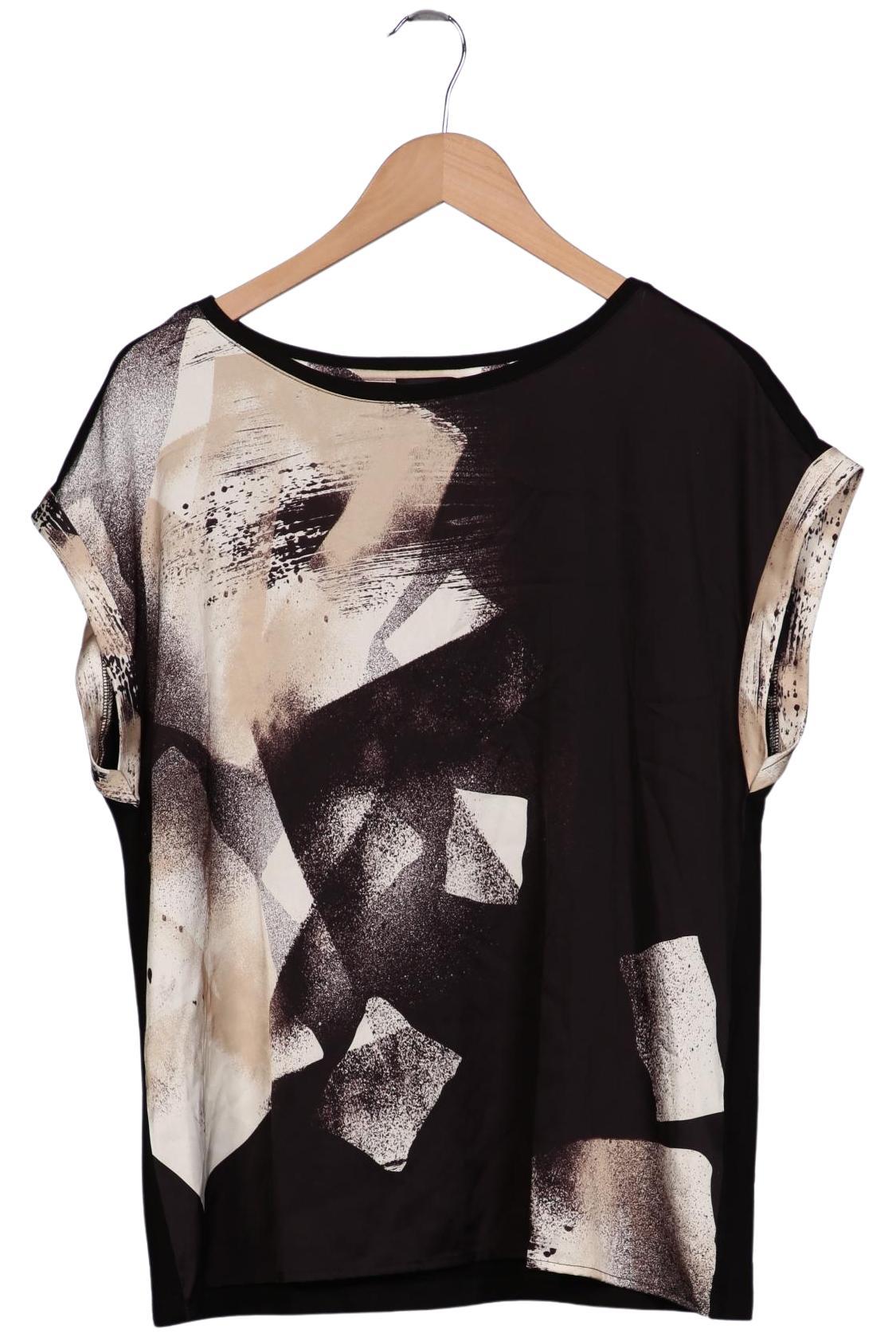 

Taifun Damen T-Shirt, schwarz, Gr. 44
