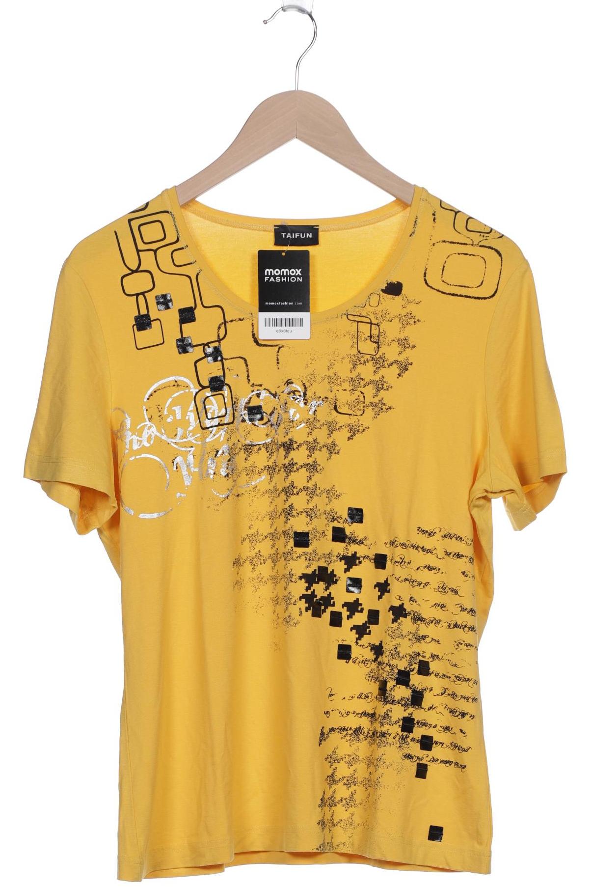 

TAIFUN Damen T-Shirt, gelb