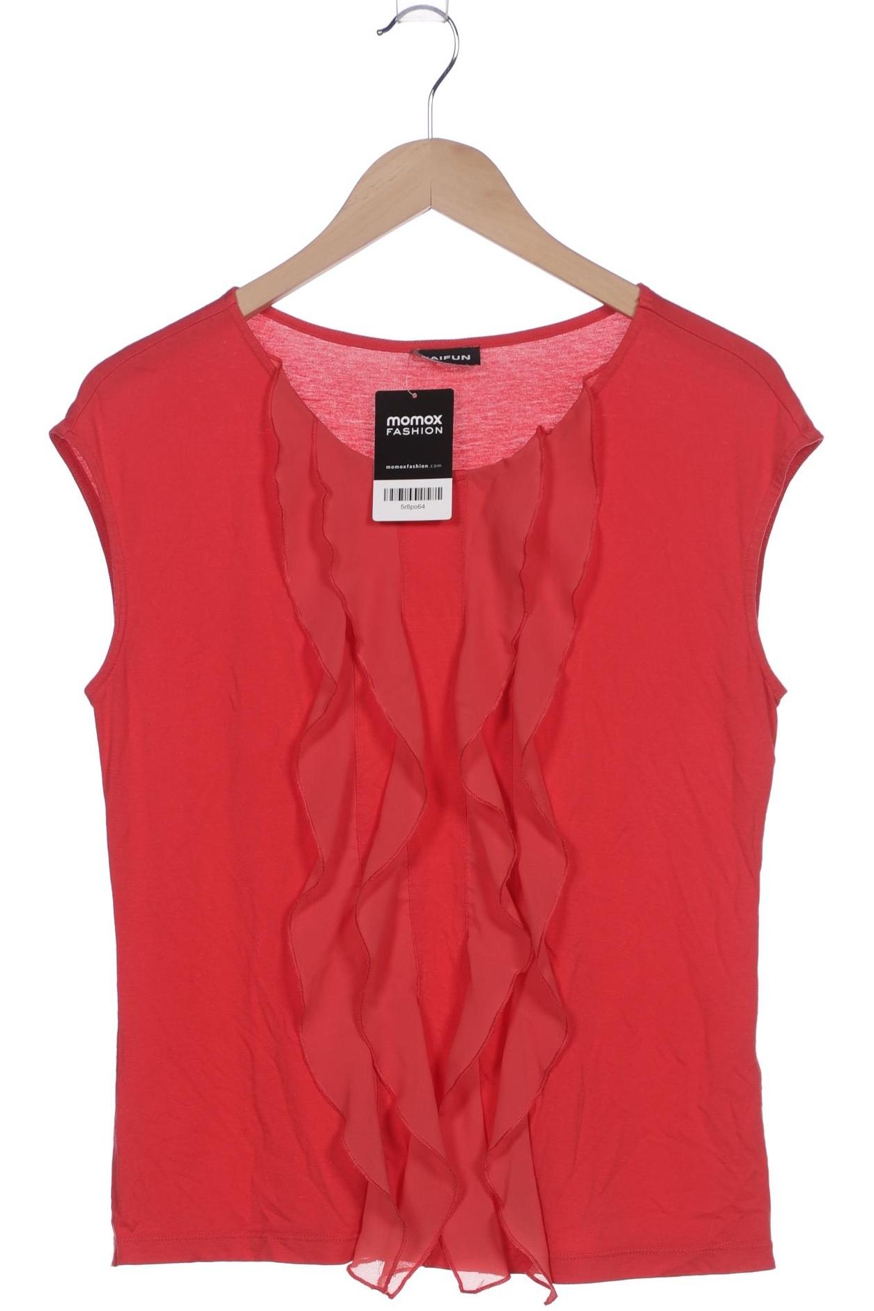 

Taifun Damen T-Shirt, rot, Gr. 38