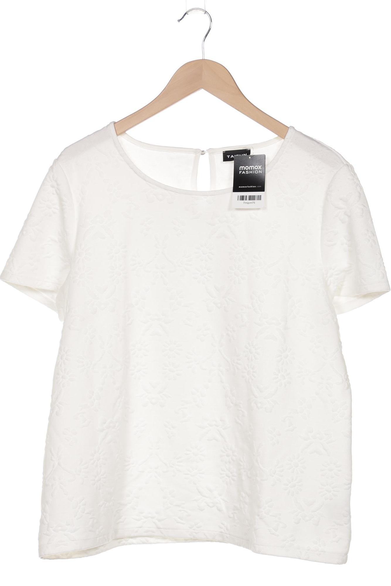 

Taifun Damen T-Shirt, weiß, Gr. 44