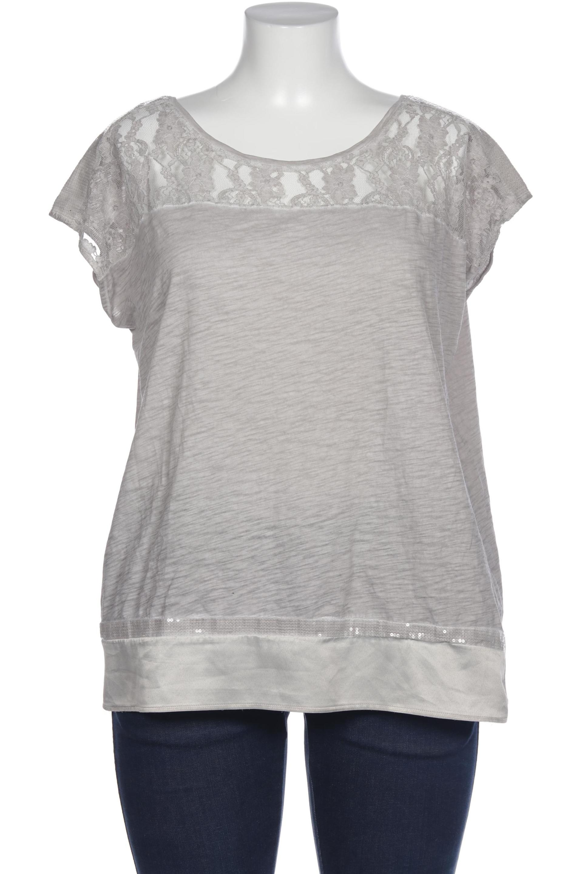 

Taifun Damen T-Shirt, cremeweiß, Gr. 44