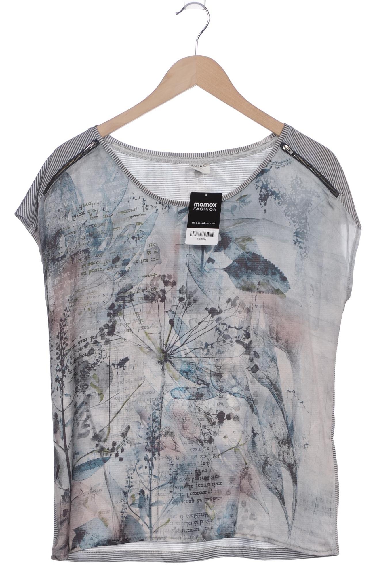 

Taifun Damen T-Shirt, grau, Gr. 40