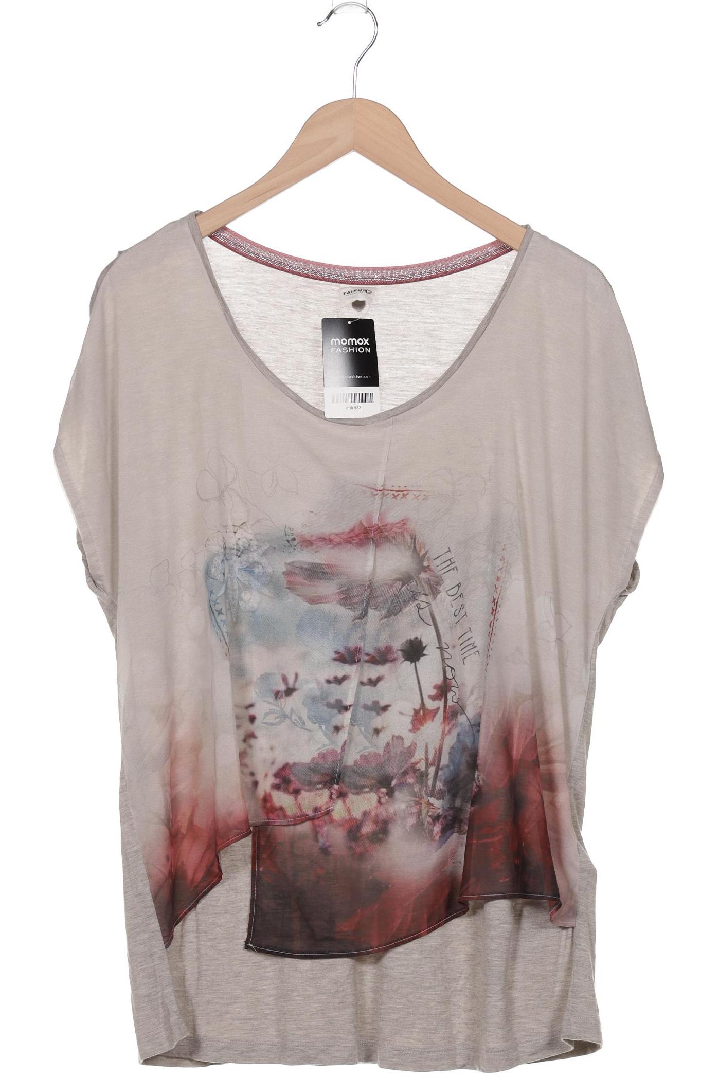

Taifun Damen T-Shirt, beige, Gr. 44