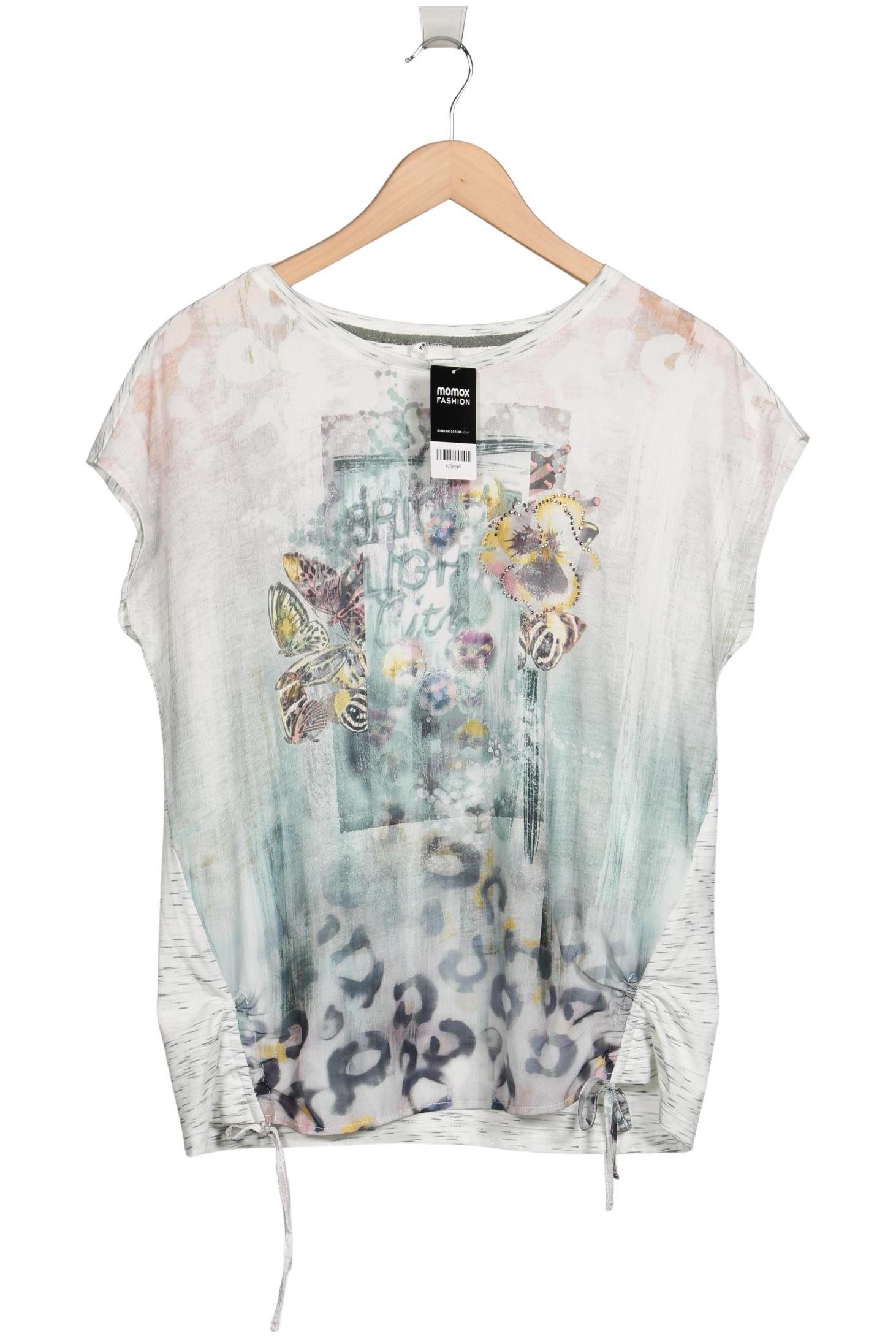

Taifun Damen T-Shirt, grün, Gr. 40