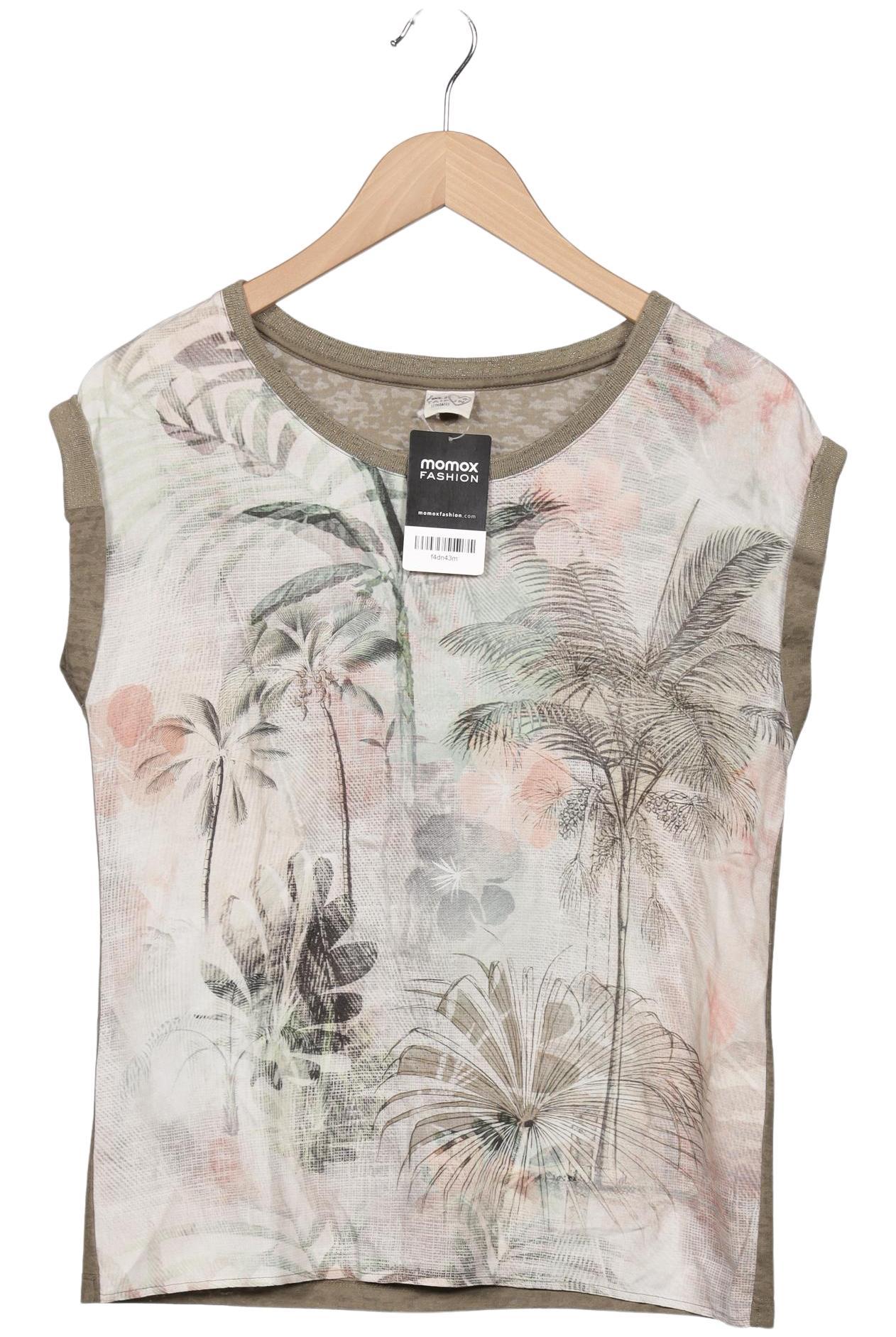 

Taifun Damen T-Shirt, grün, Gr. 36