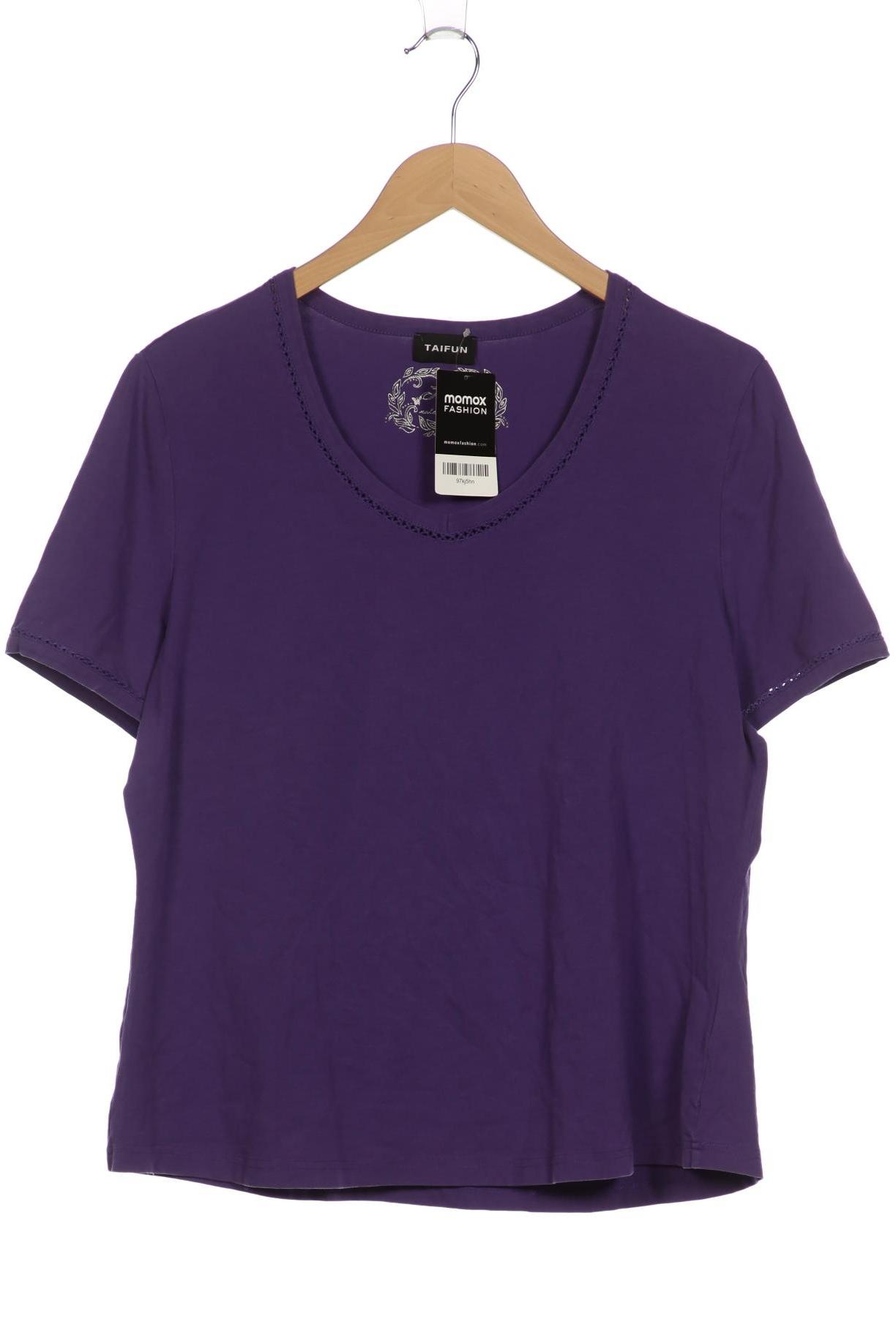 

Taifun Damen T-Shirt, flieder, Gr. 46