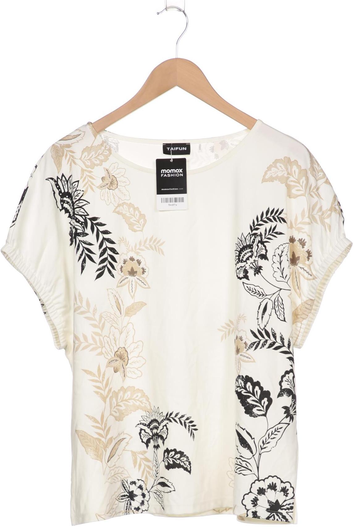 

TAIFUN Damen T-Shirt, weiß