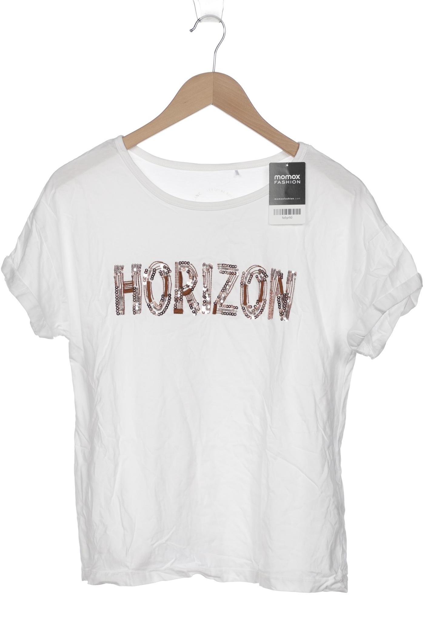 

Taifun Damen T-Shirt, weiß, Gr. 38