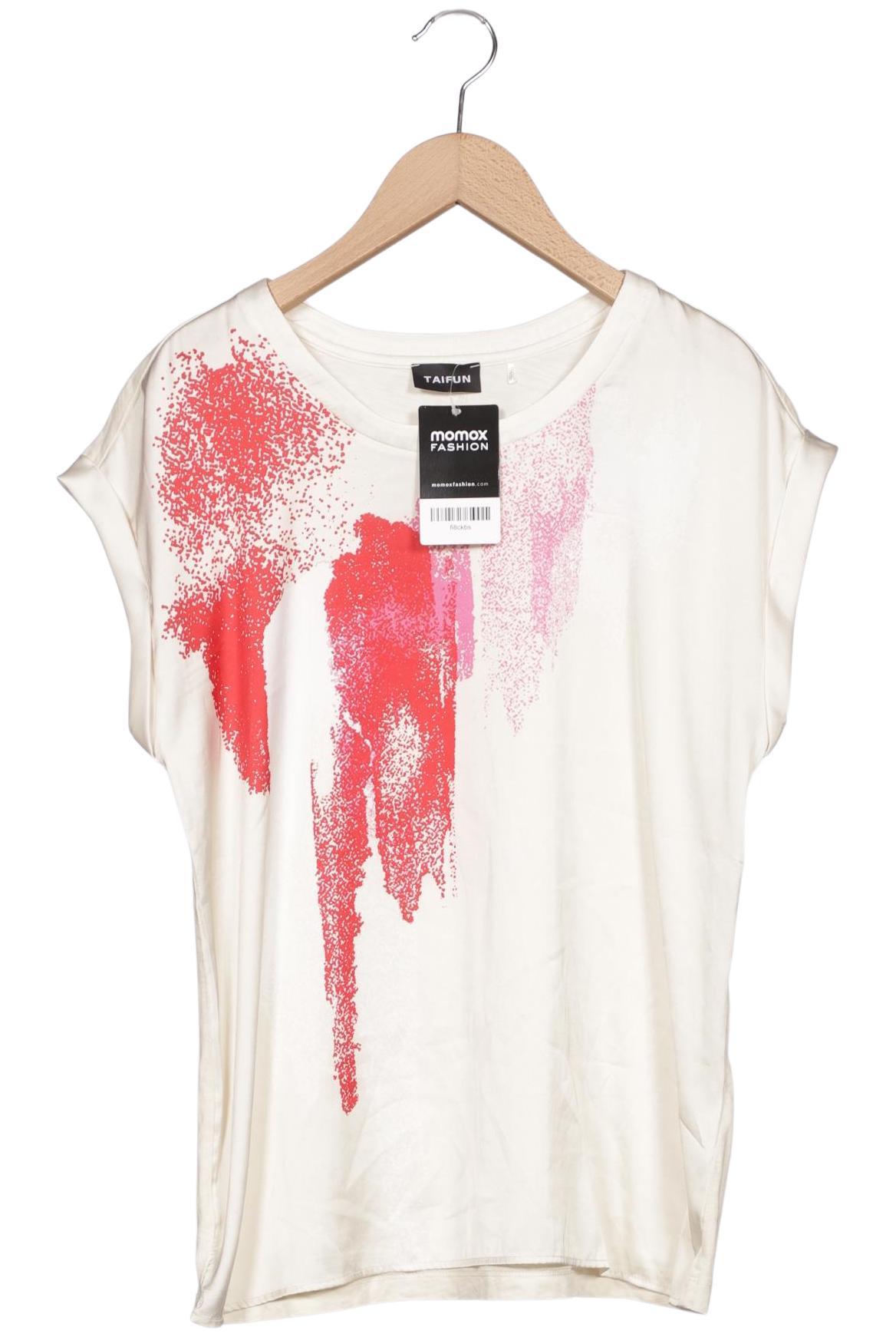 

Taifun Damen T-Shirt, cremeweiß, Gr. 36