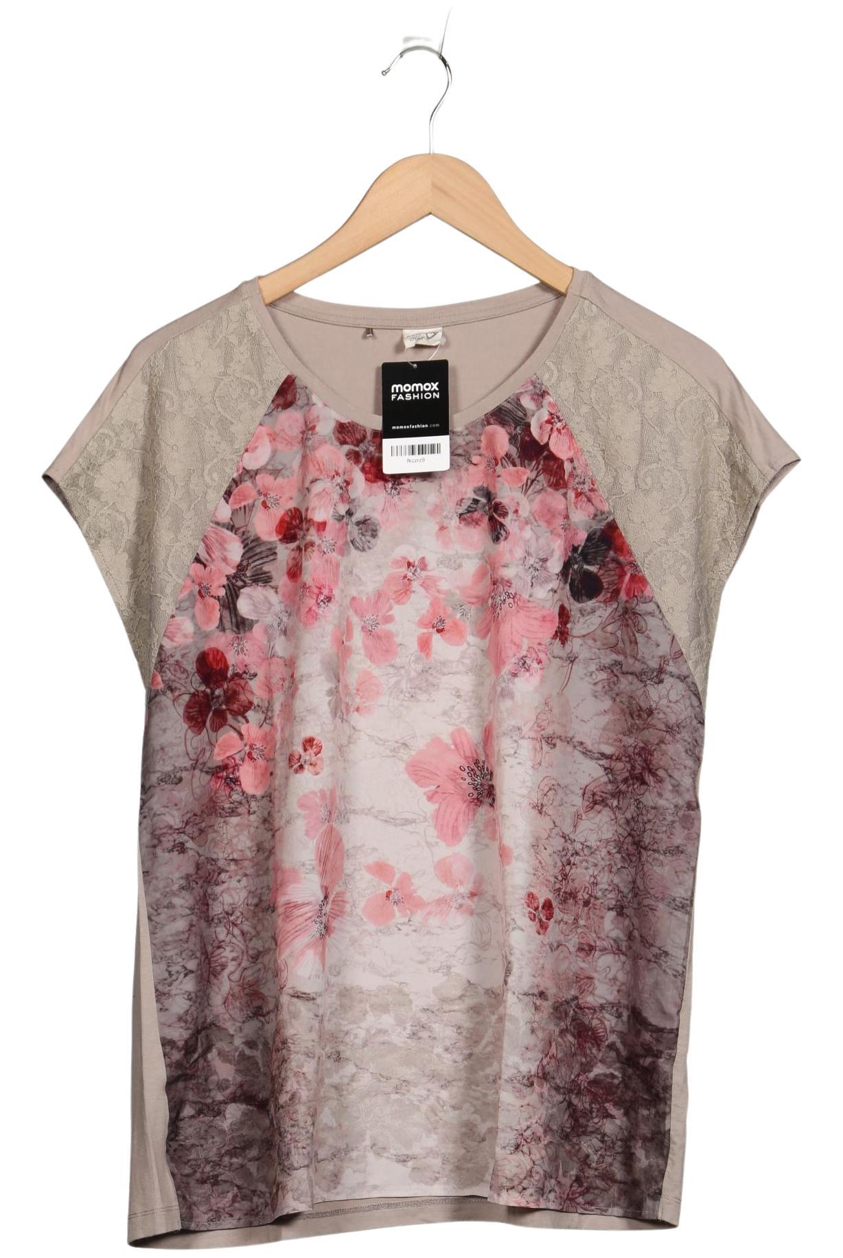 

Taifun Damen T-Shirt, braun, Gr. 42