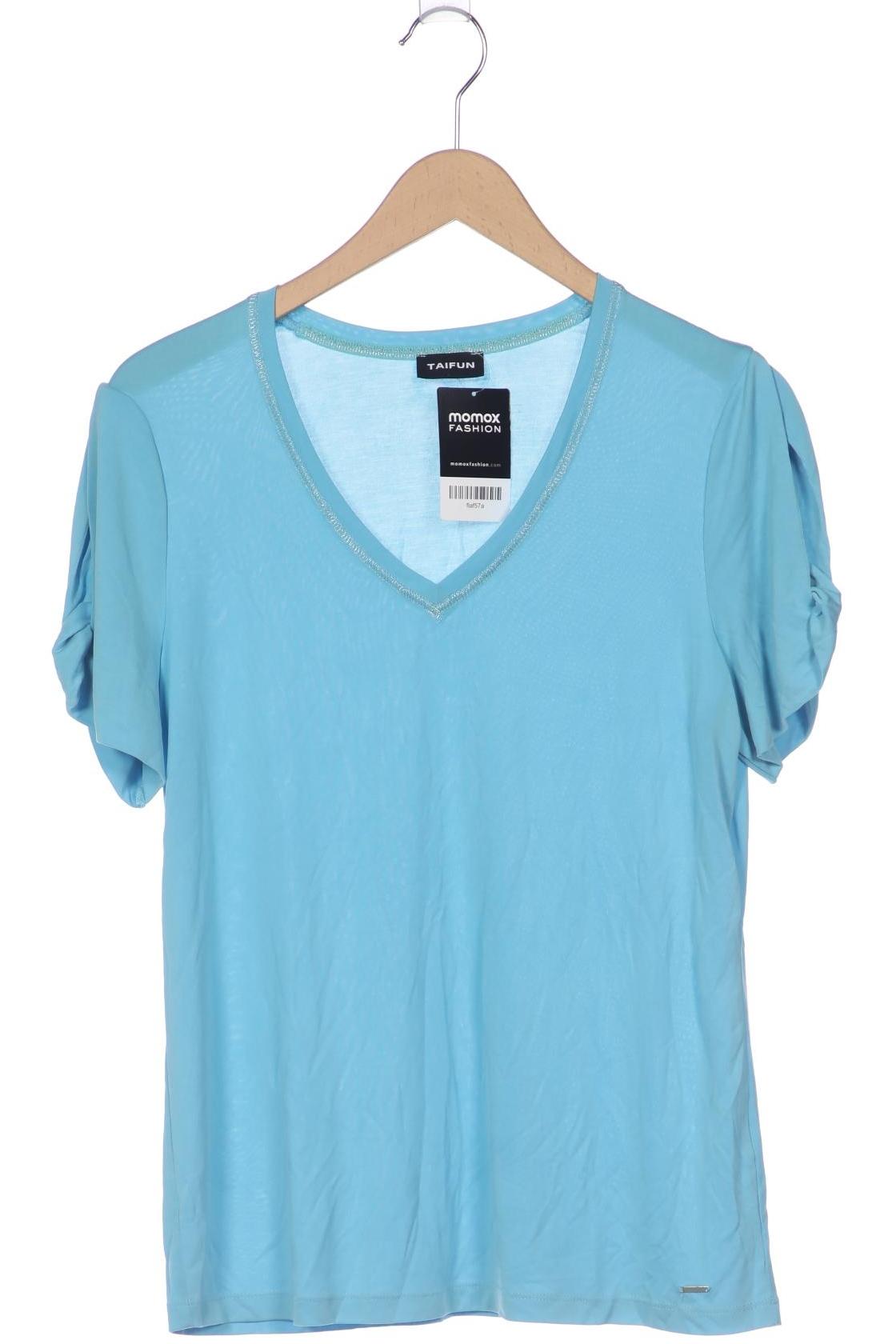

Taifun Damen T-Shirt, hellblau, Gr. 34