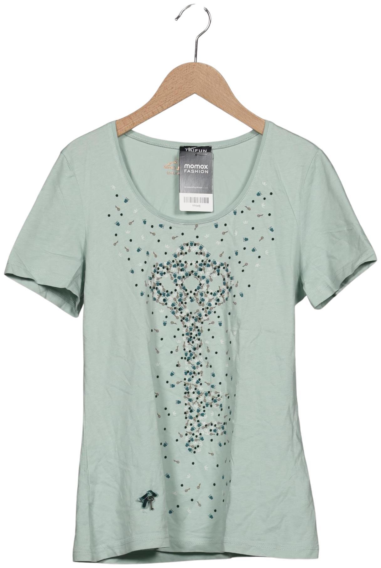 

Taifun Damen T-Shirt, hellgrün, Gr. 38