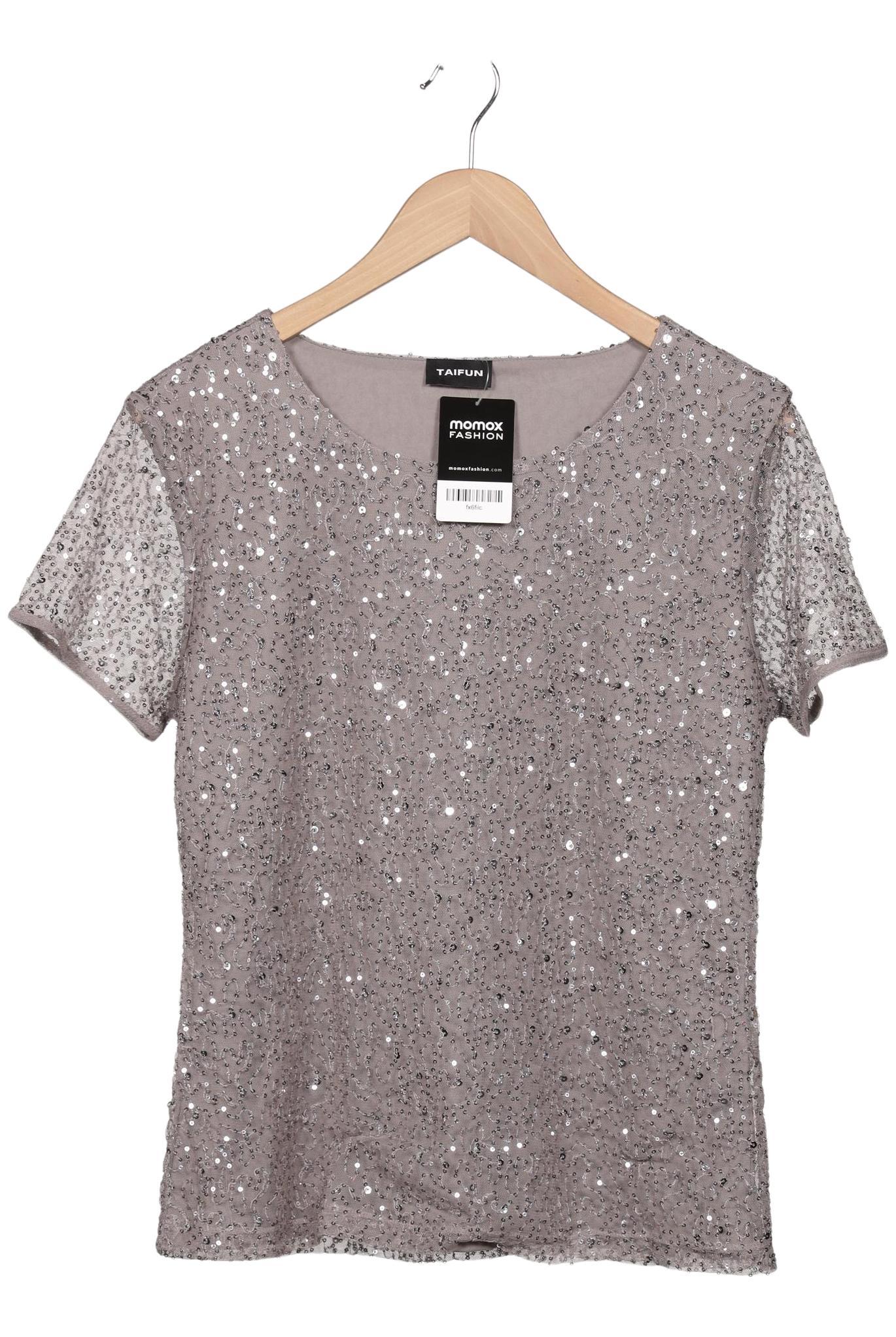 

Taifun Damen T-Shirt, grau, Gr. 42