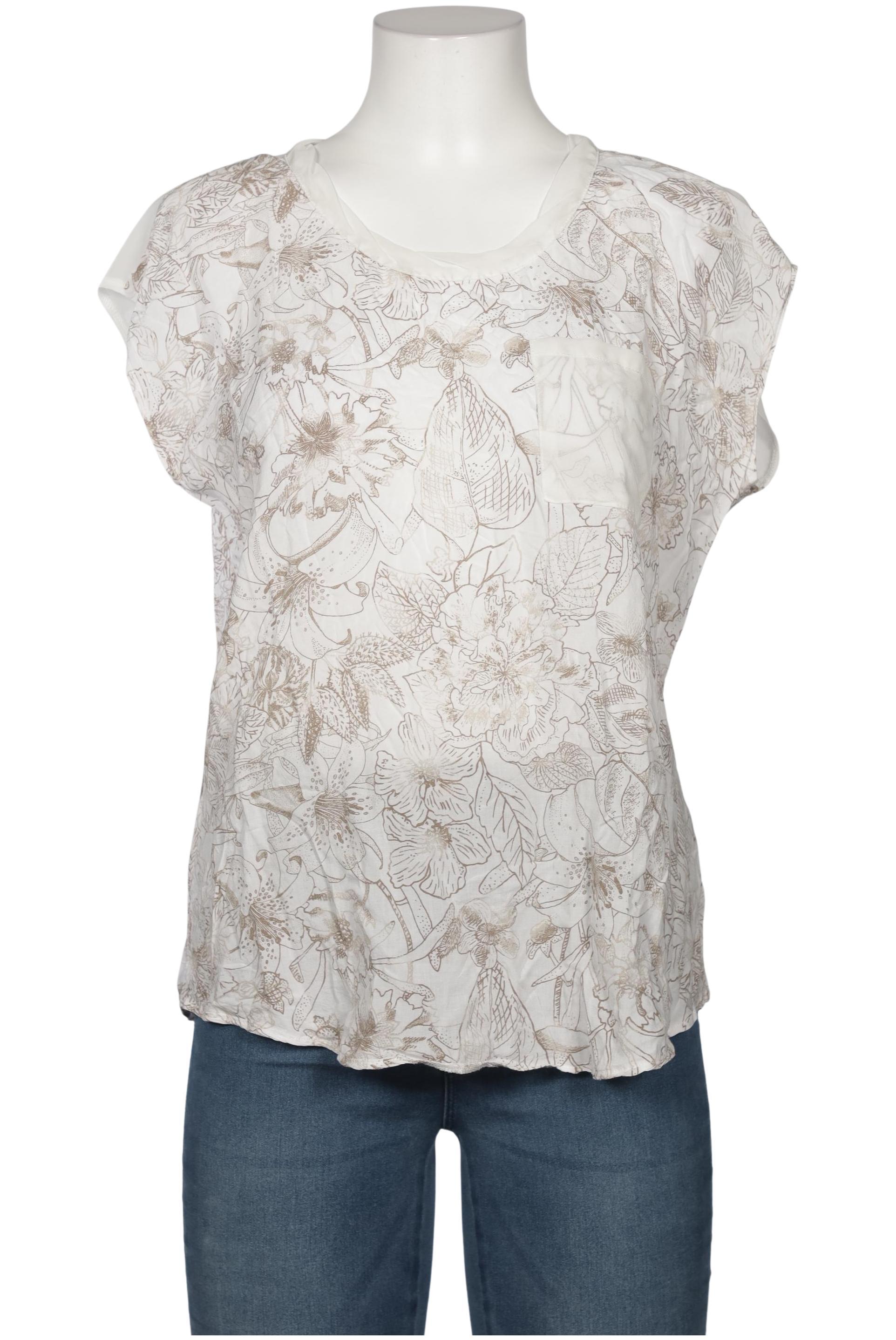 

Taifun Damen T-Shirt, weiß, Gr. 40