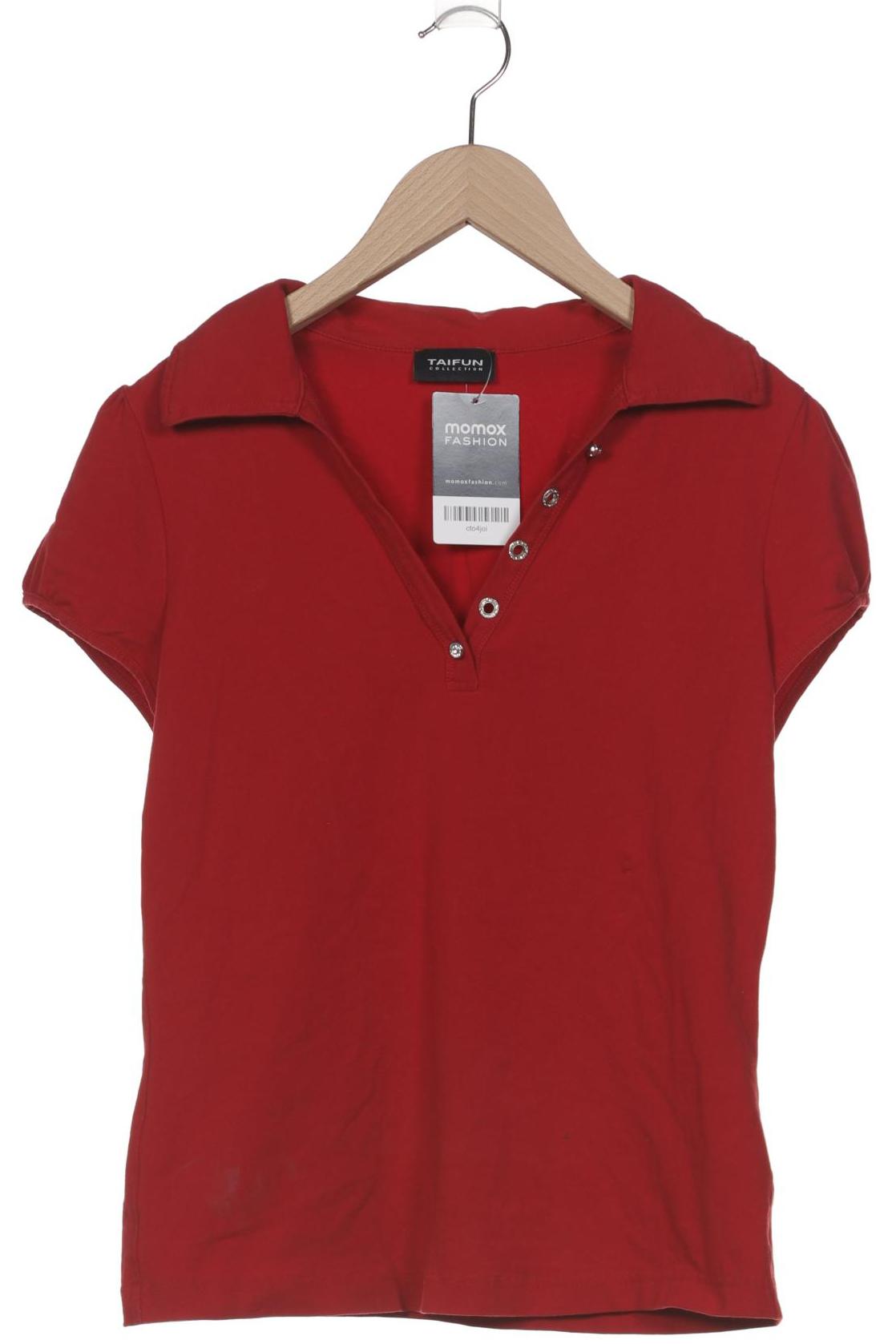 

Taifun Damen T-Shirt, rot, Gr. 40